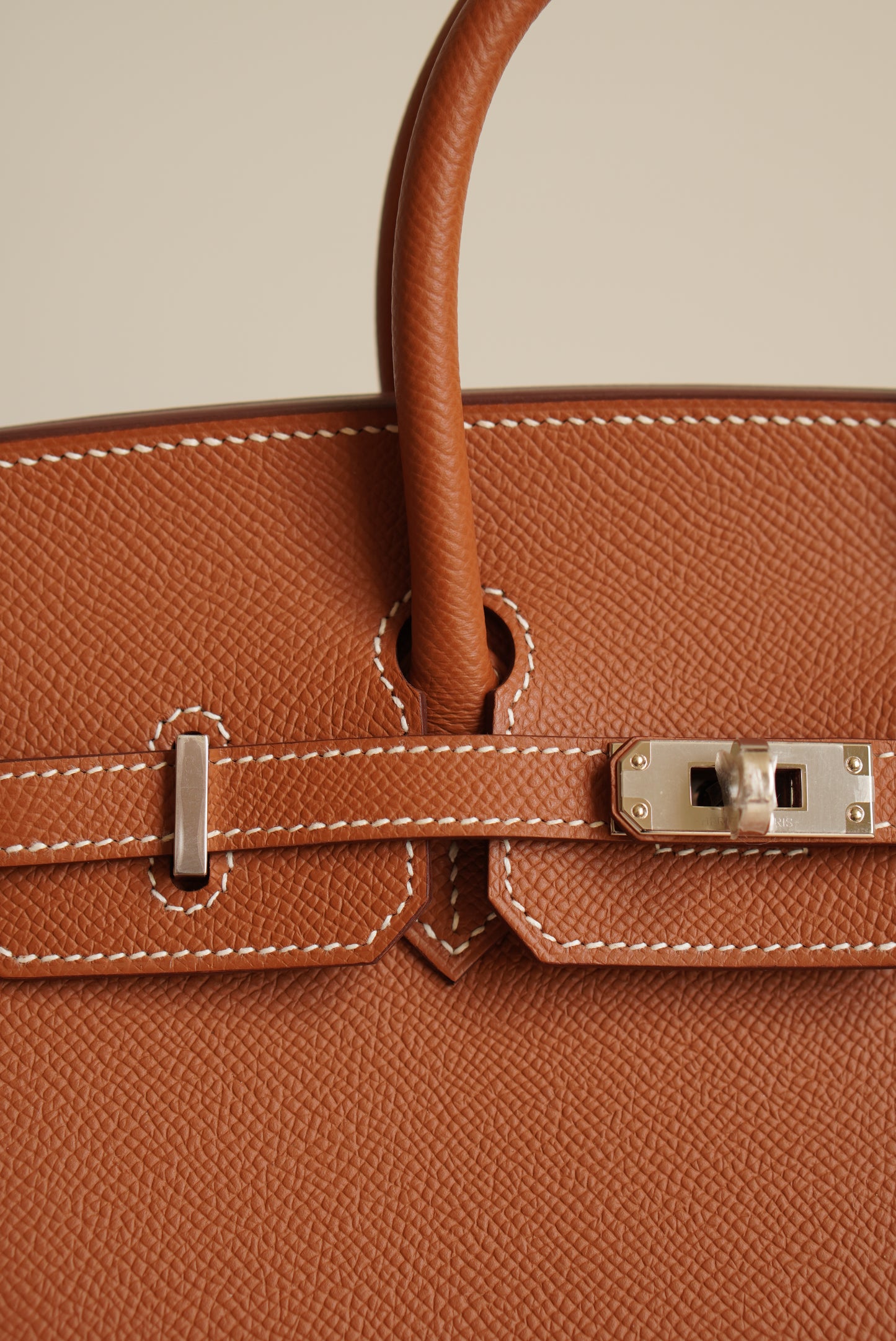 HERMÈS BIRKIN 25 SELLIER EPSOM | GOLD