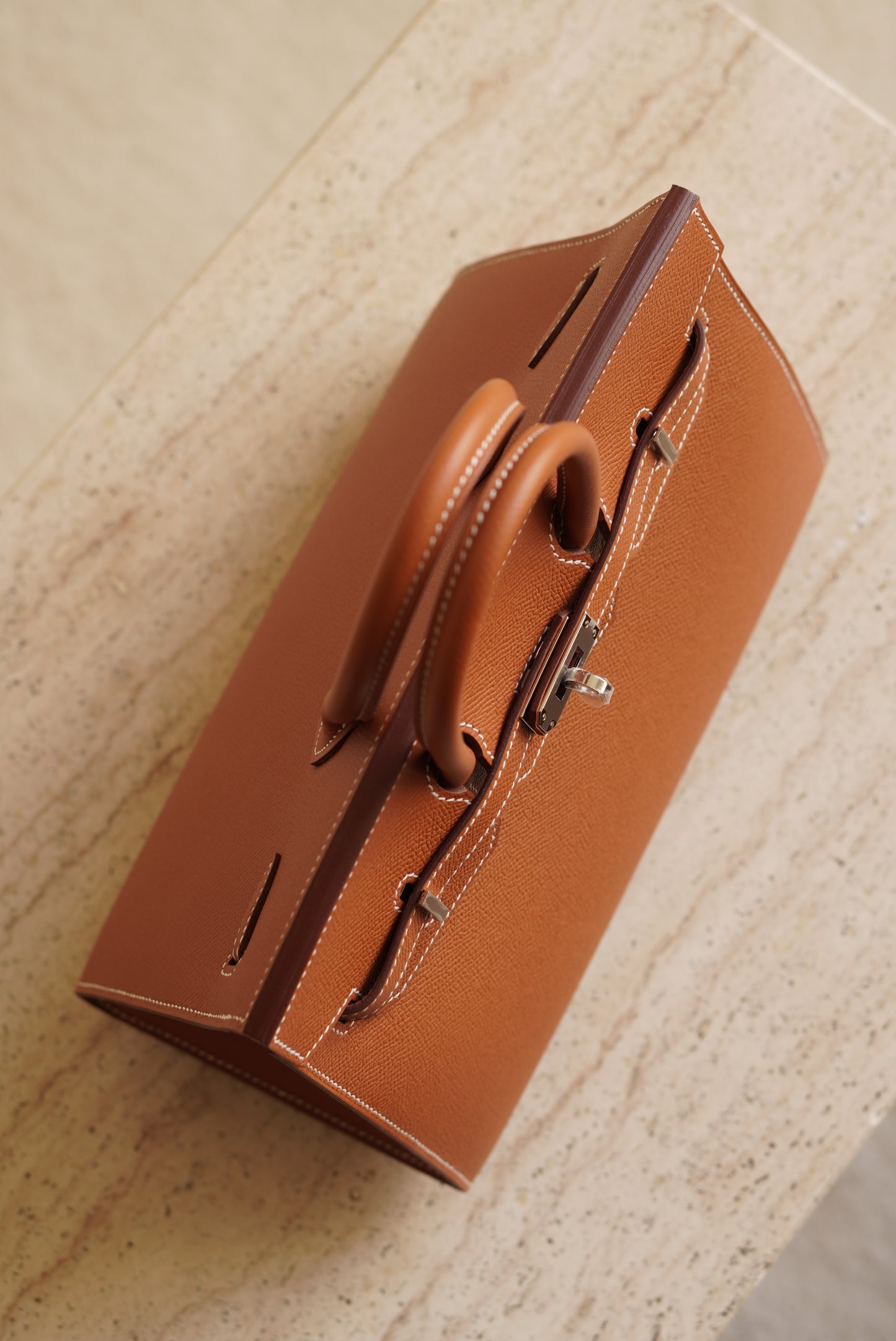 HERMÈS BIRKIN 25 SELLIER EPSOM | GOLD