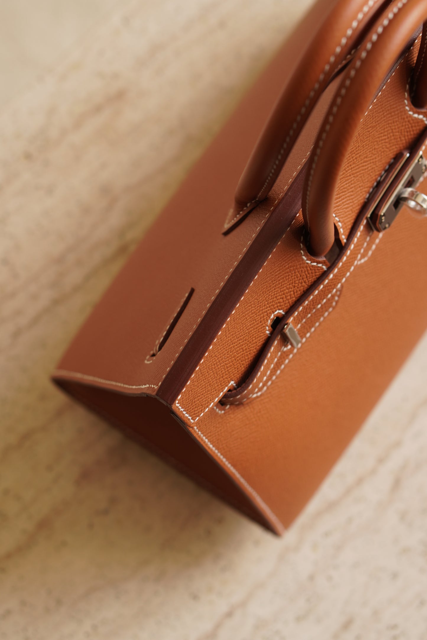 HERMÈS BIRKIN 25 SELLIER EPSOM | GOLD
