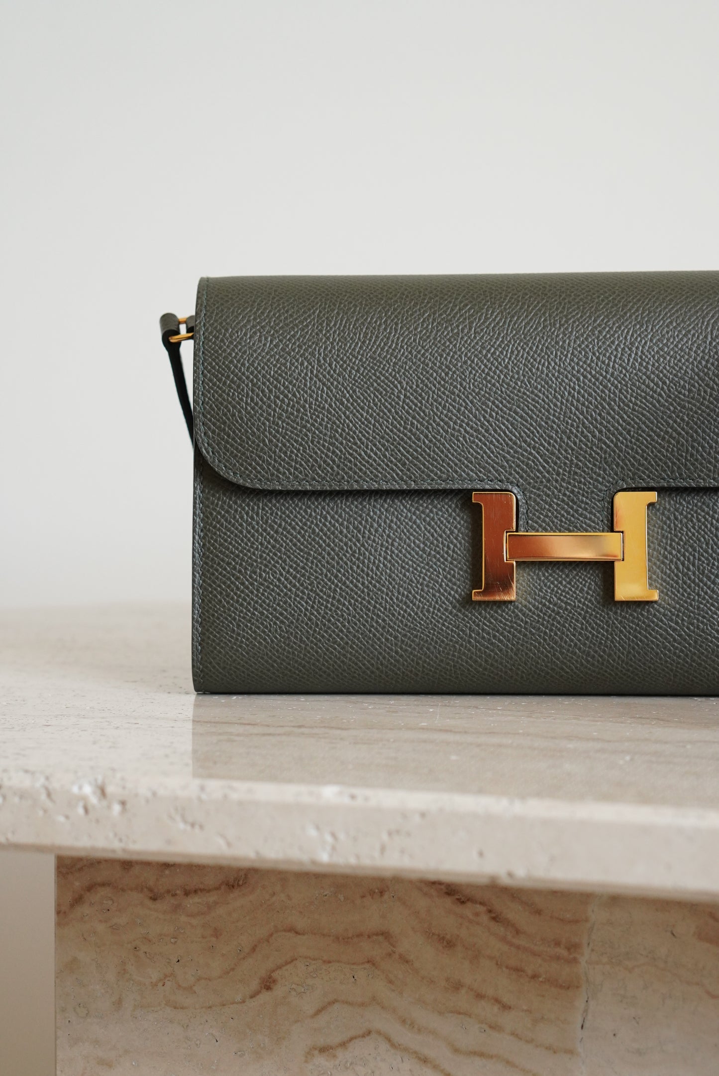 HERMÈS CONSTANCE TO GO | VERT DE GRIS
