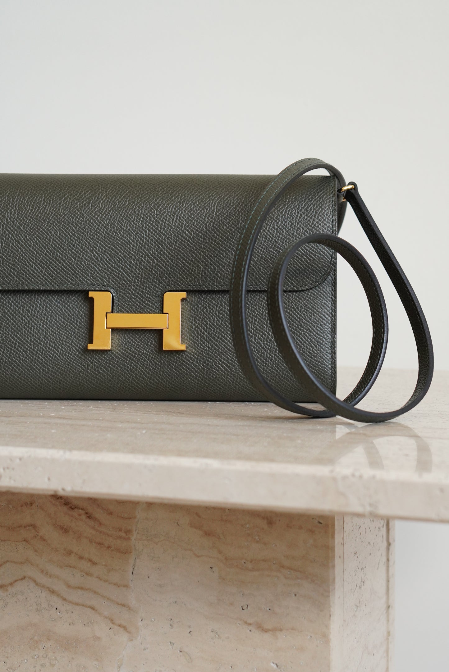 HERMÈS CONSTANCE TO GO | VERT DE GRIS