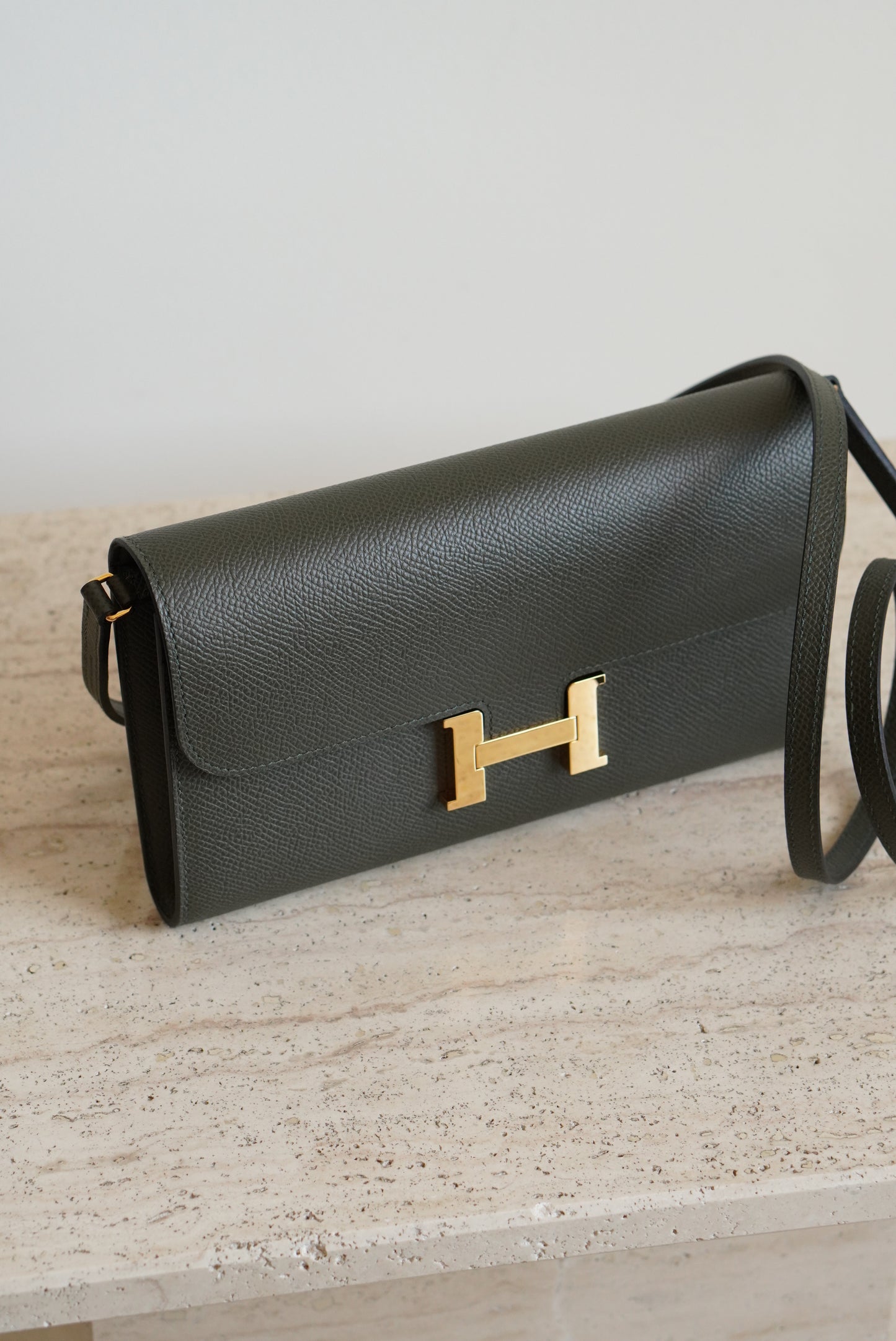 HERMÈS CONSTANCE TO GO | VERT DE GRIS