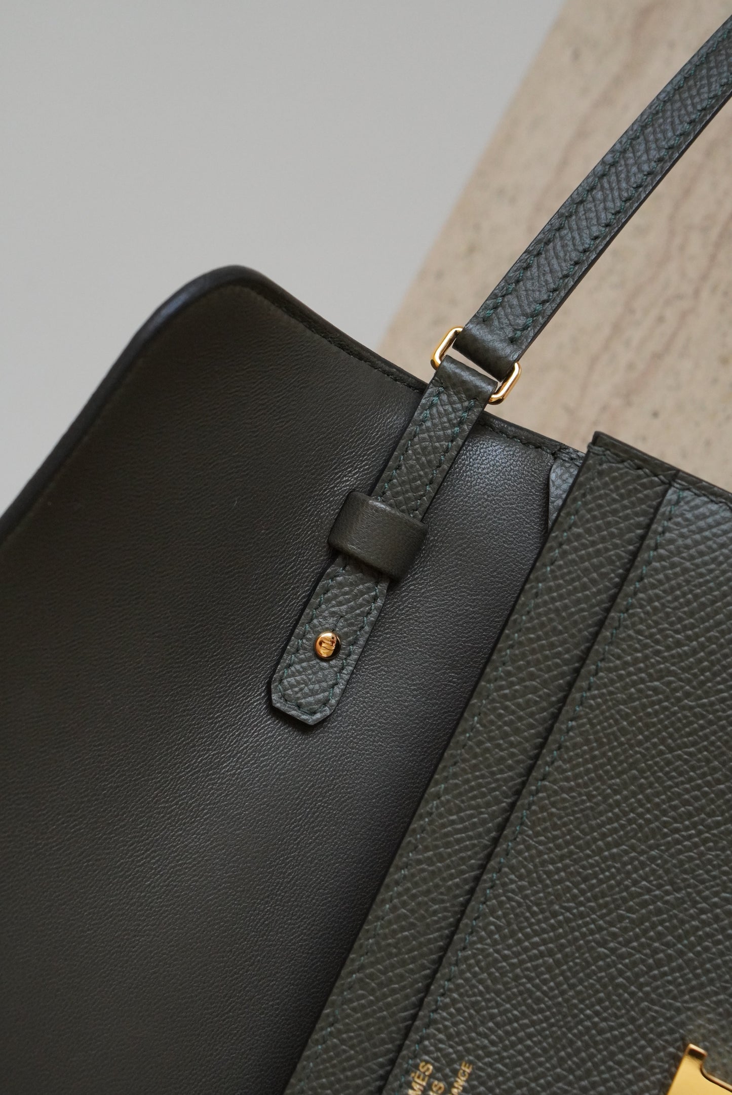 HERMÈS CONSTANCE TO GO | VERT DE GRIS
