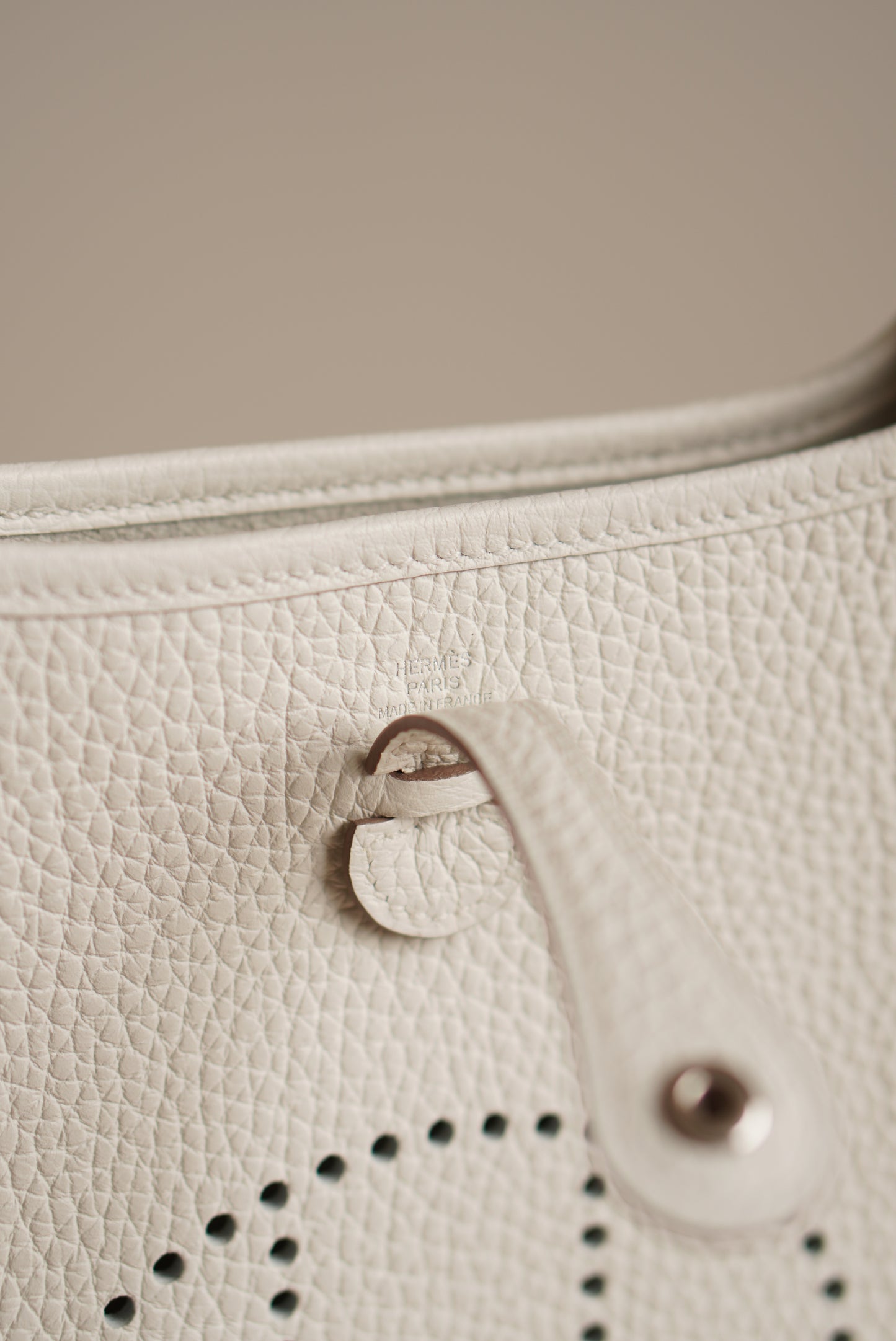 HERMÈS EVELYNE 16 AMAZONE | BLANC