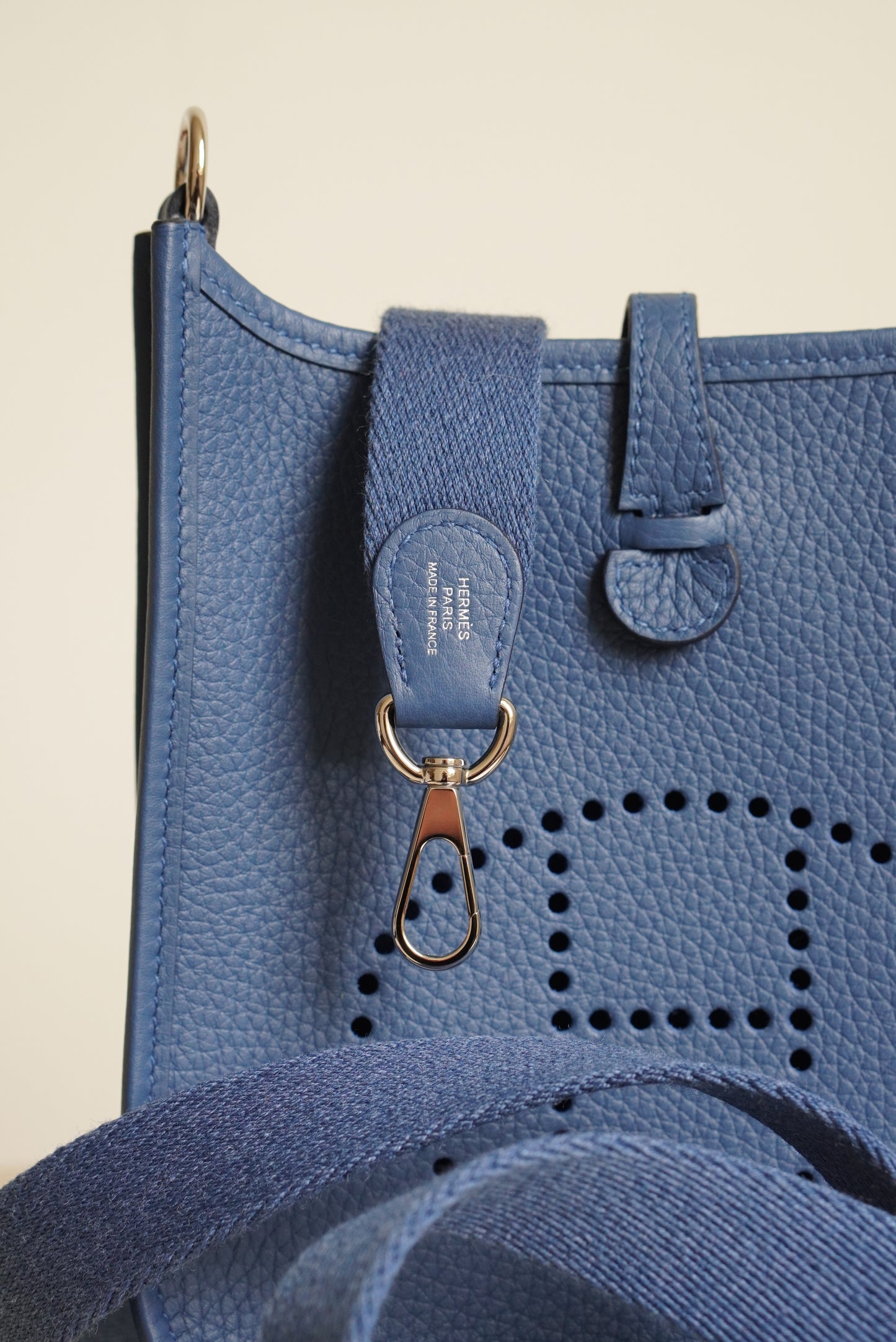 HERMÈS EVELYNE 16 AMAZONE | BLUE TIE