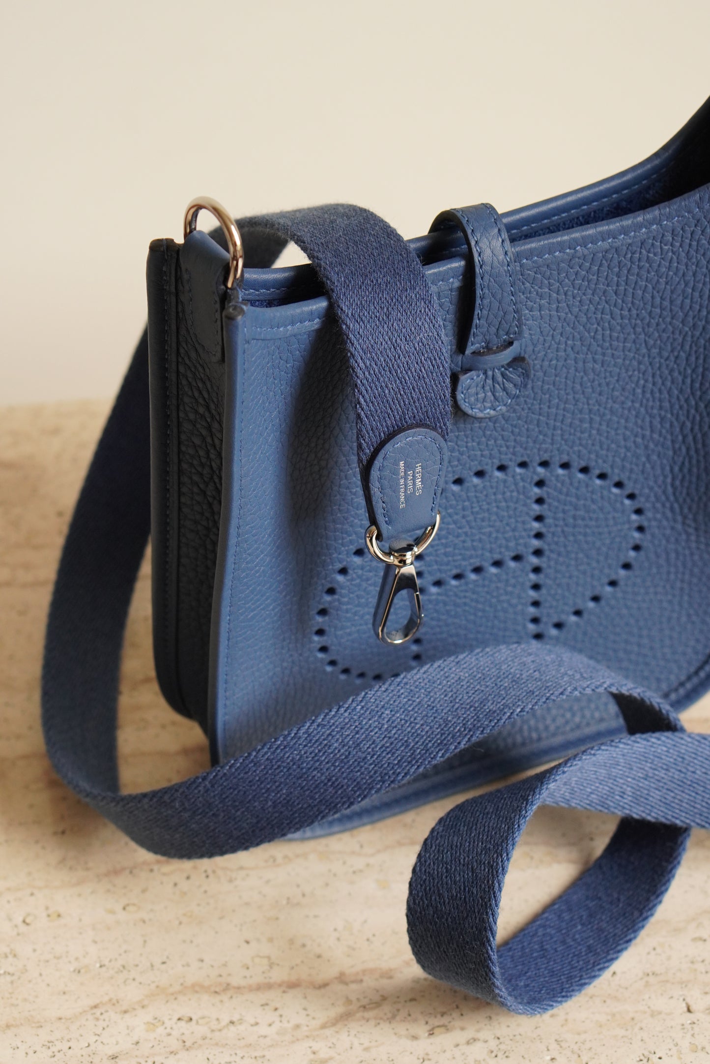 HERMÈS EVELYNE 16 AMAZONE | BLUE TIE