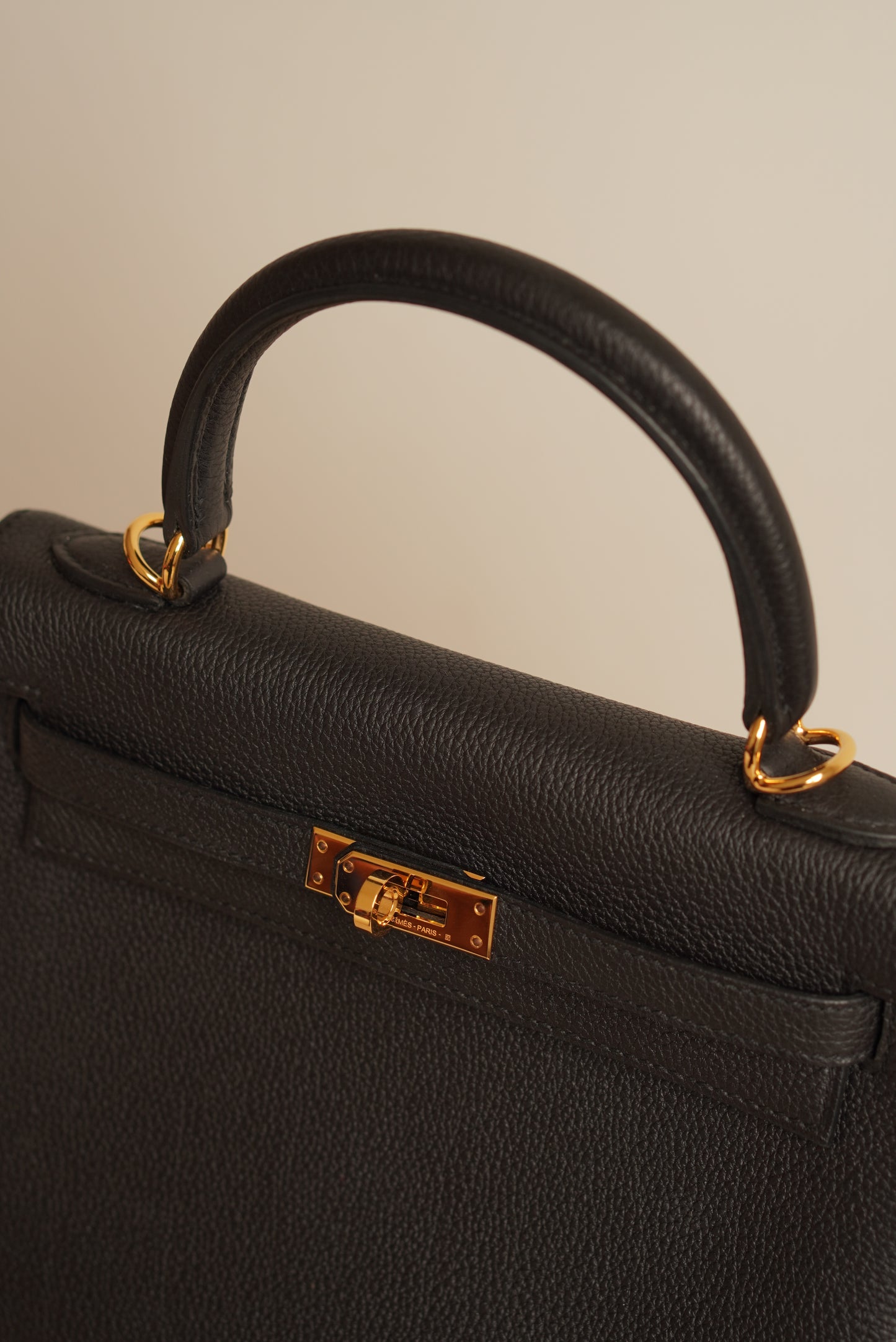 HERMÈS KELLY 25 RETOURNE TOGO | NOIR