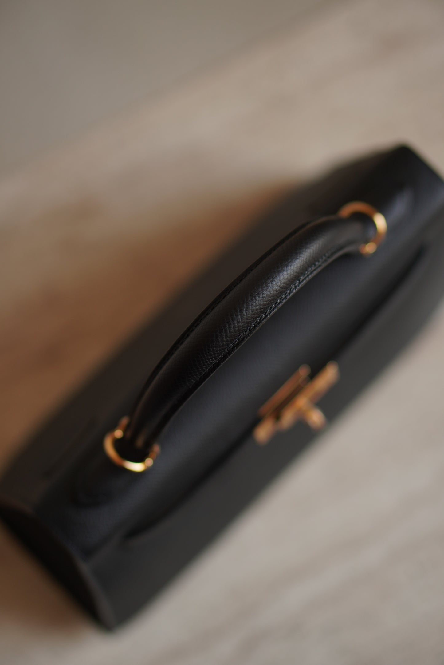 HERMÈS KELLY 25 SELLIER EPSOM | NOIR