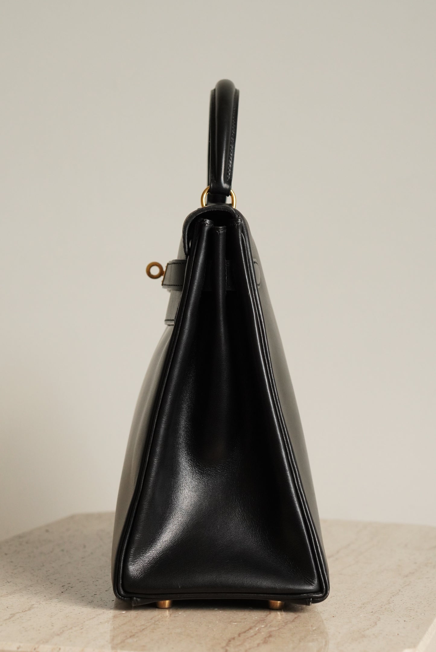 HERMÈS KELLY 32 RETOURNE BOX | BLACK