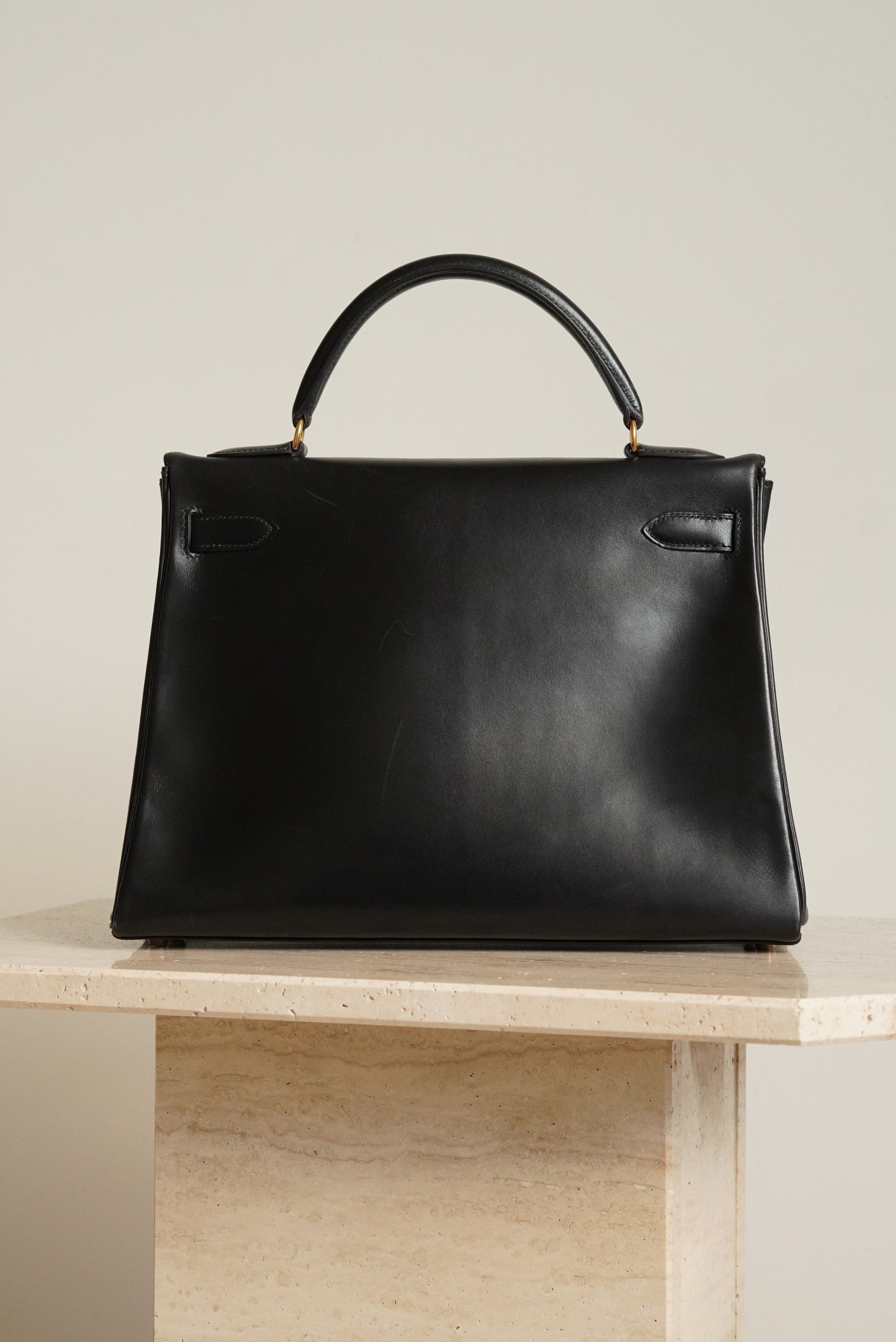 HERMÈS KELLY 32 RETOURNE BOX | BLACK