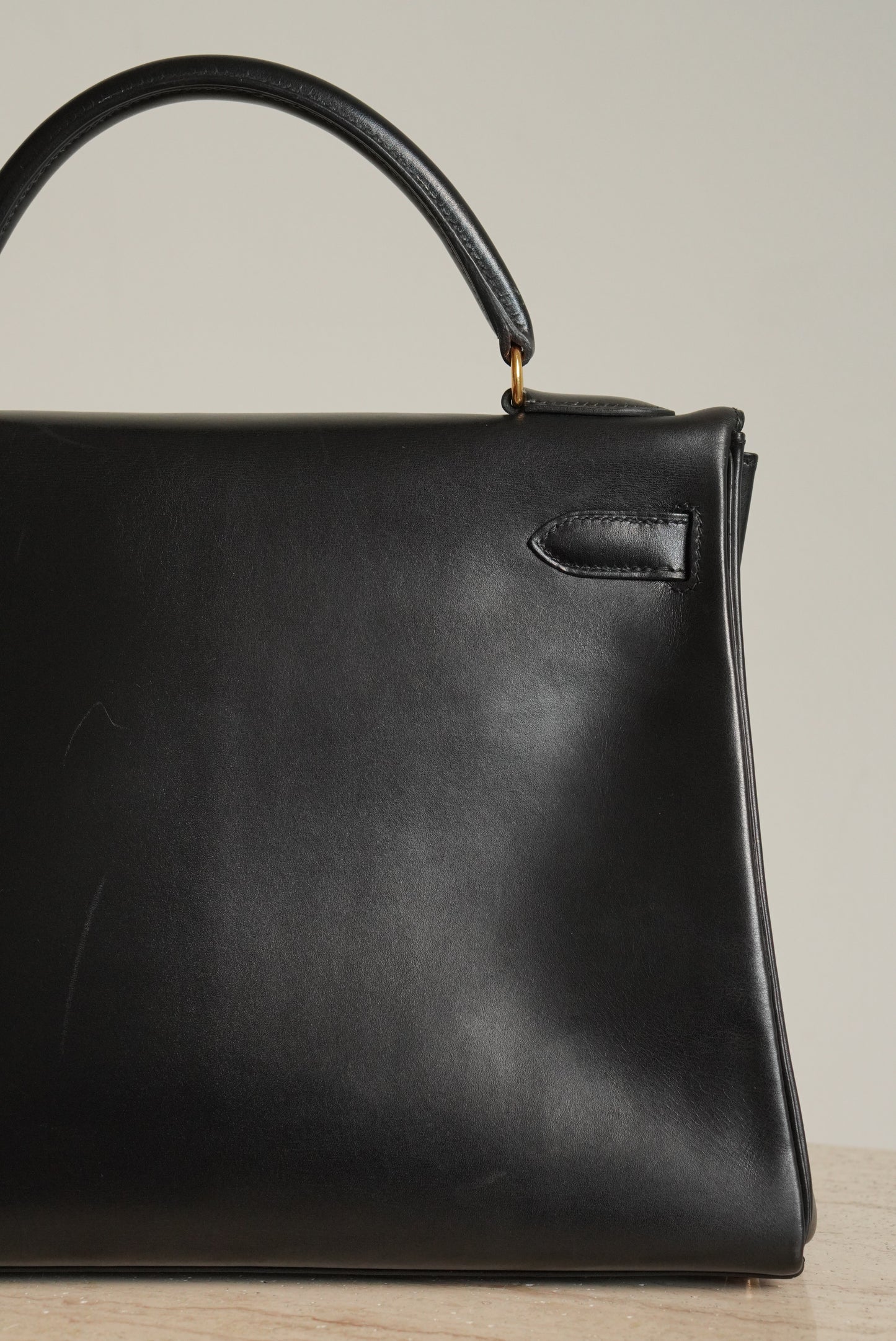 HERMÈS KELLY 32 RETOURNE BOX | BLACK
