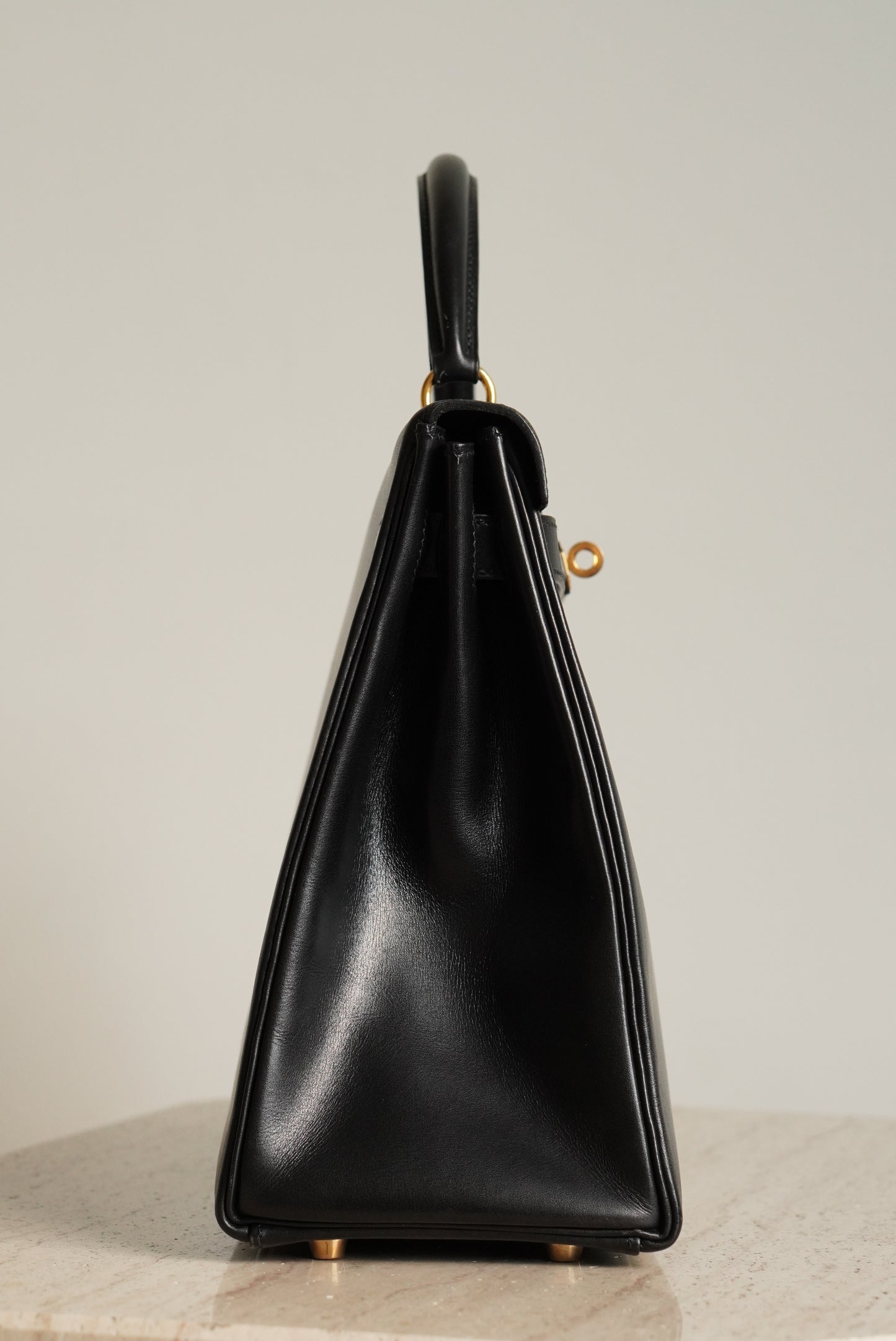 HERMÈS KELLY 32 RETOURNE BOX | BLACK
