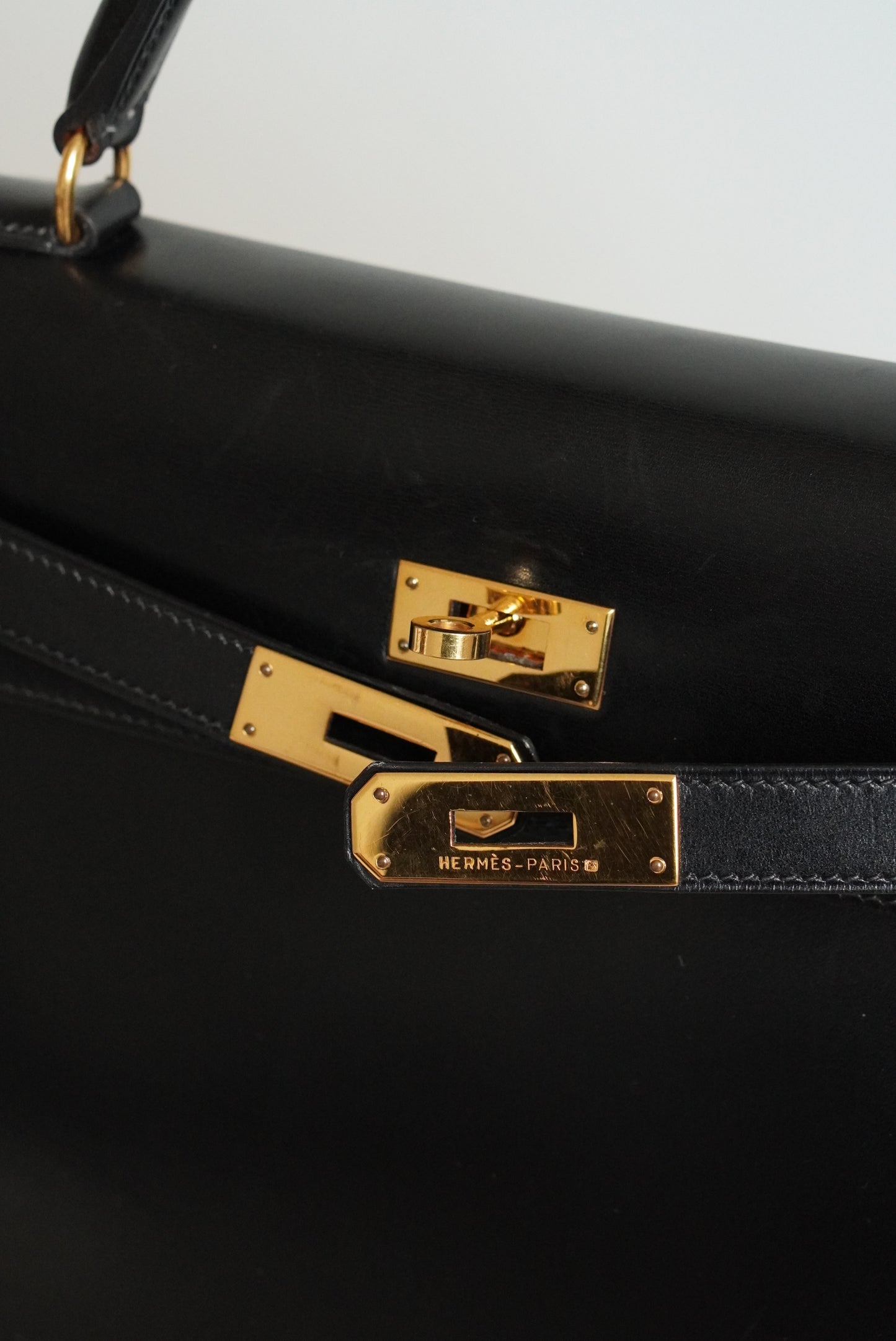 HERMÈS KELLY 32 RETOURNE BOX | BLACK