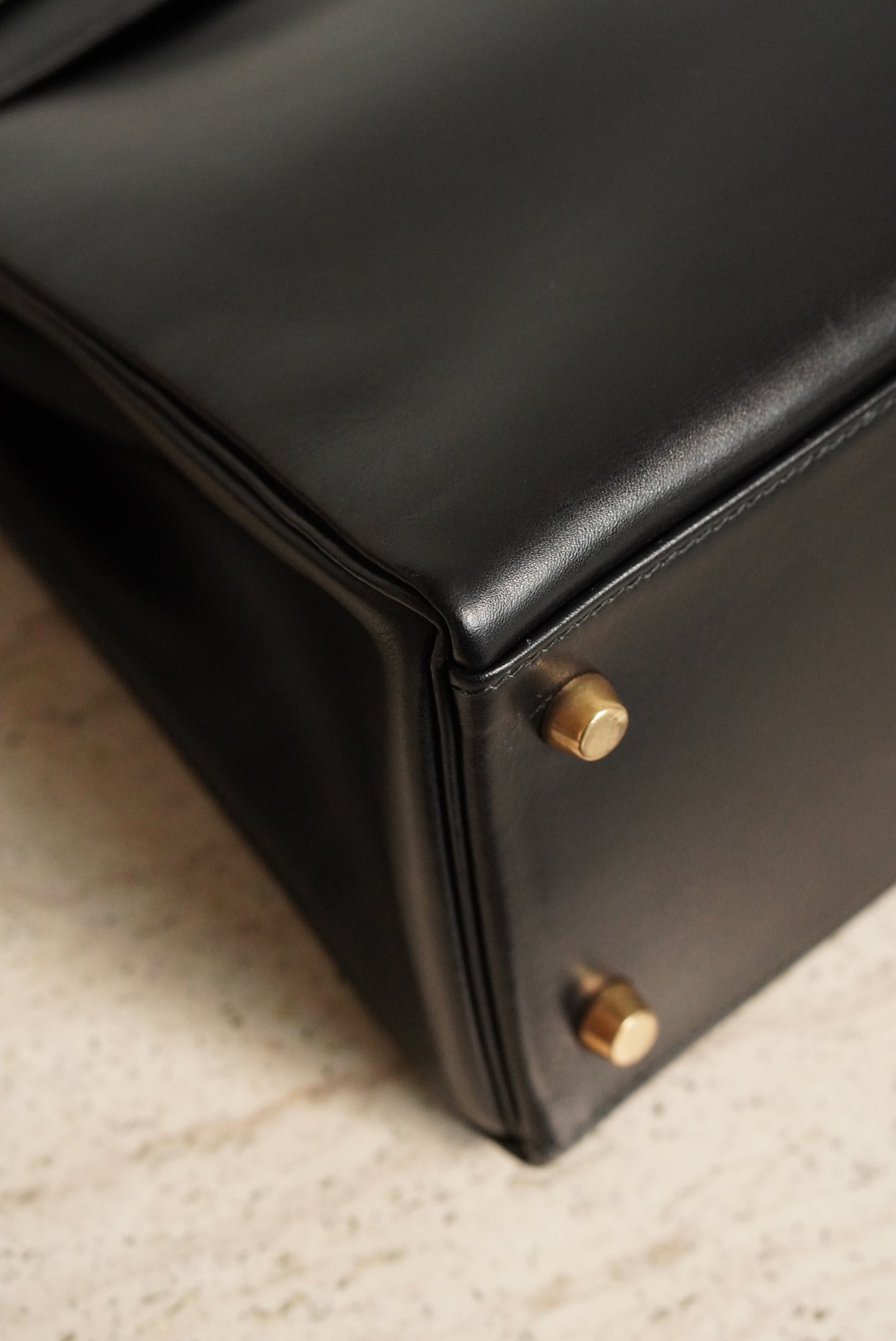 HERMÈS KELLY 32 RETOURNE BOX | BLACK