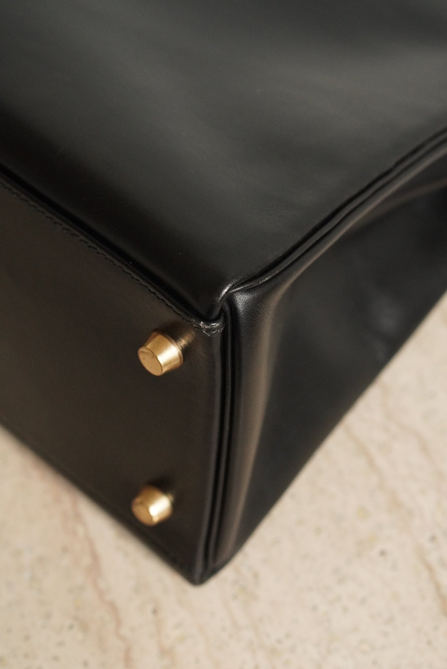HERMÈS KELLY 32 RETOURNE BOX | BLACK