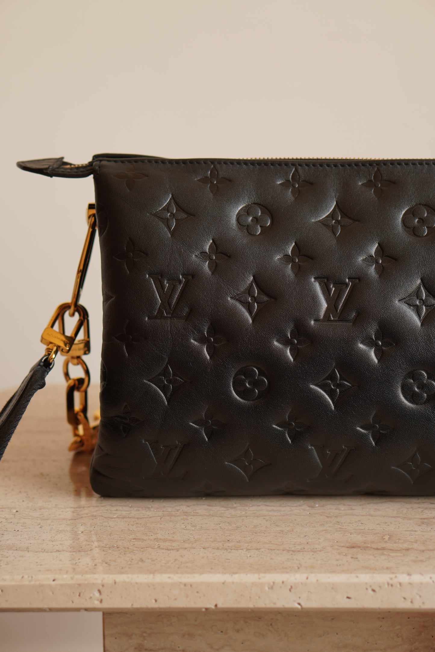 LOUIS VUITTON COUSSIN PM | BLACK