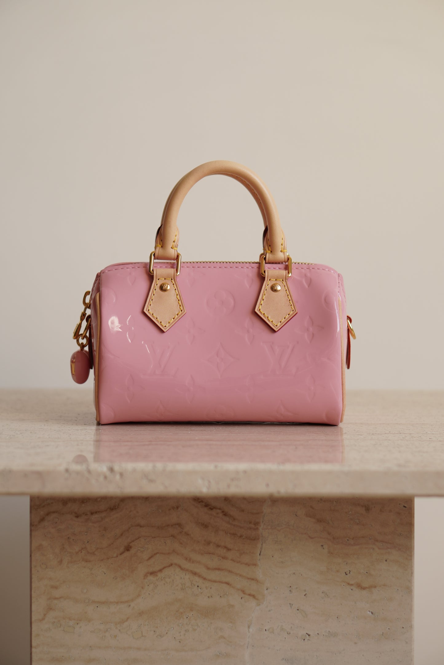 LOUIS VUITTON NANO SPEEDY VALENTINE