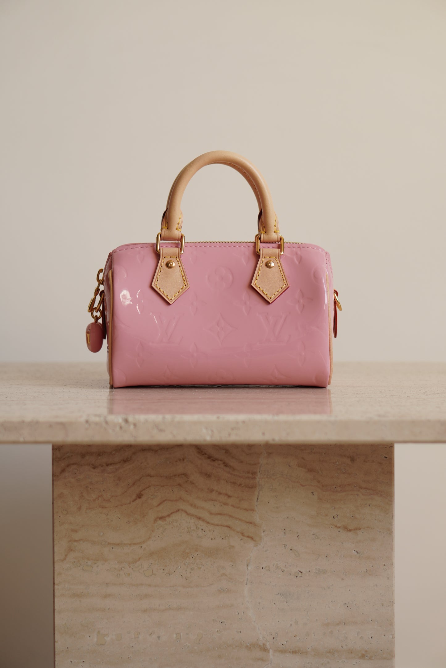 LOUIS VUITTON NANO SPEEDY VALENTINE