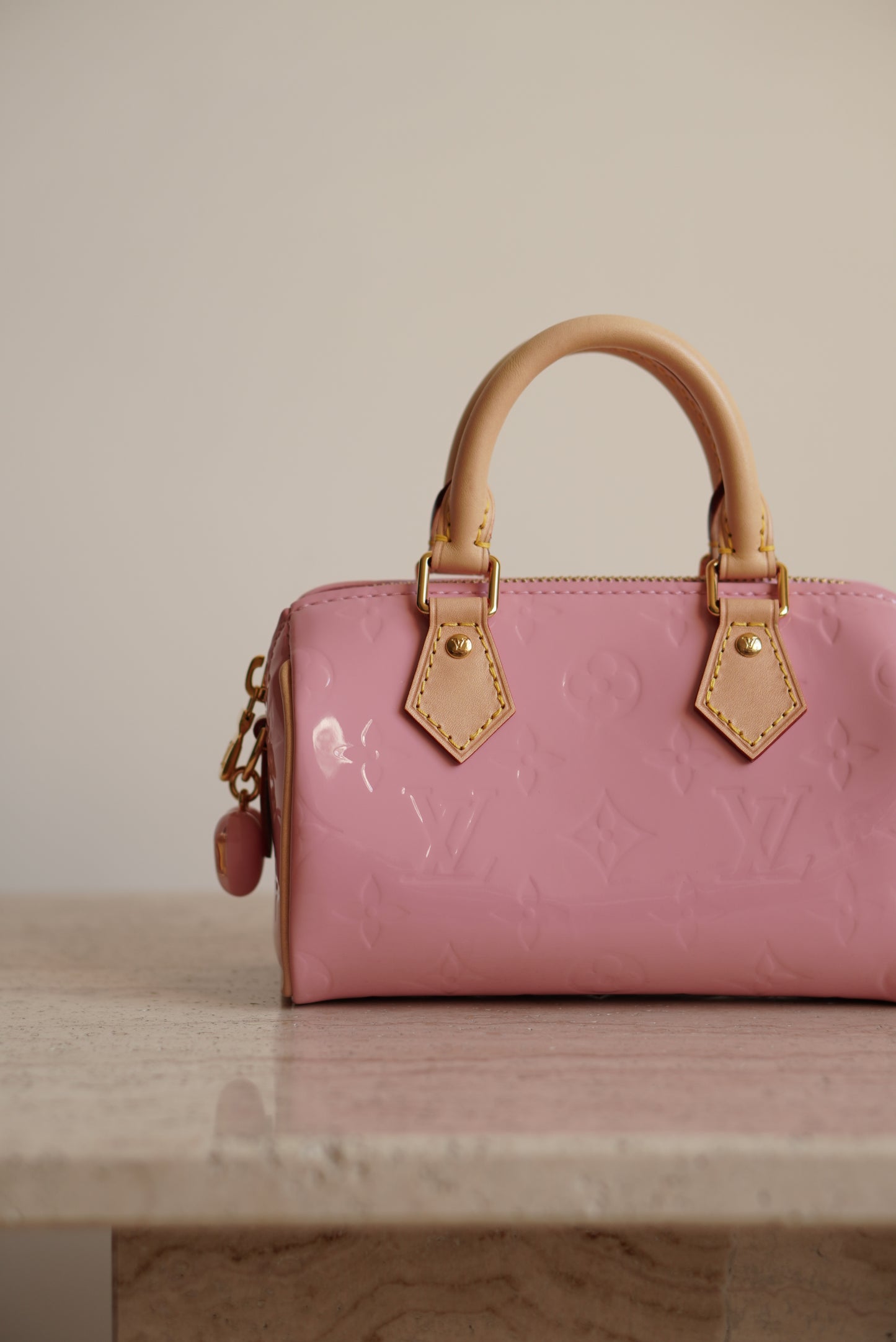 LOUIS VUITTON NANO SPEEDY VALENTINE