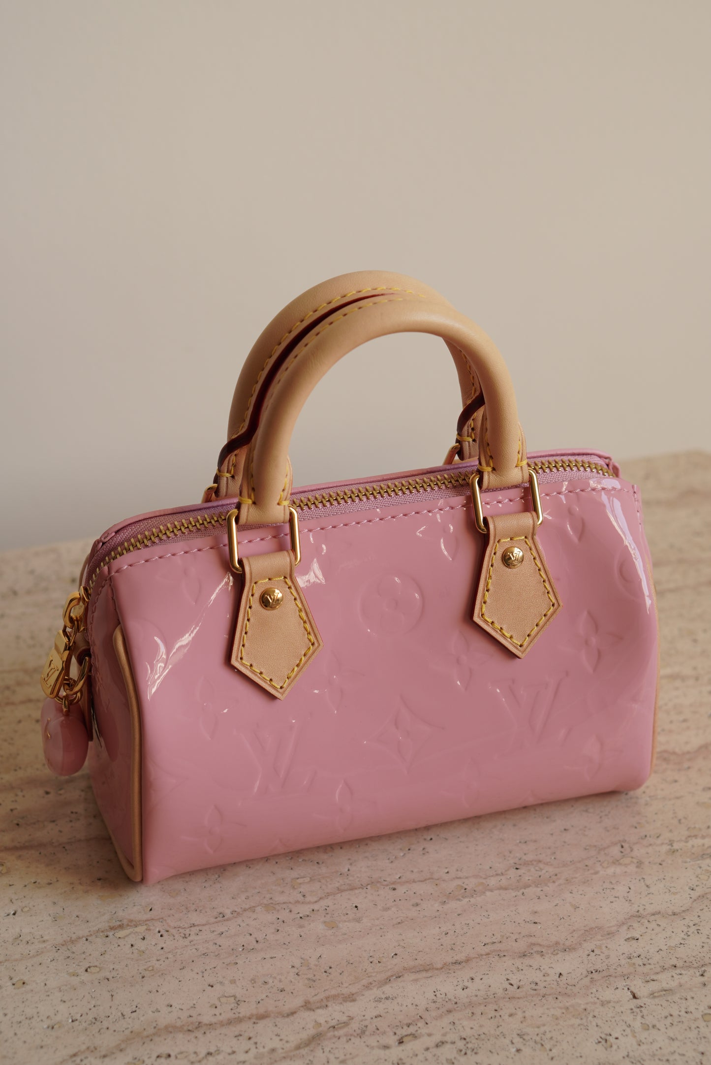 LOUIS VUITTON NANO SPEEDY VALENTINE