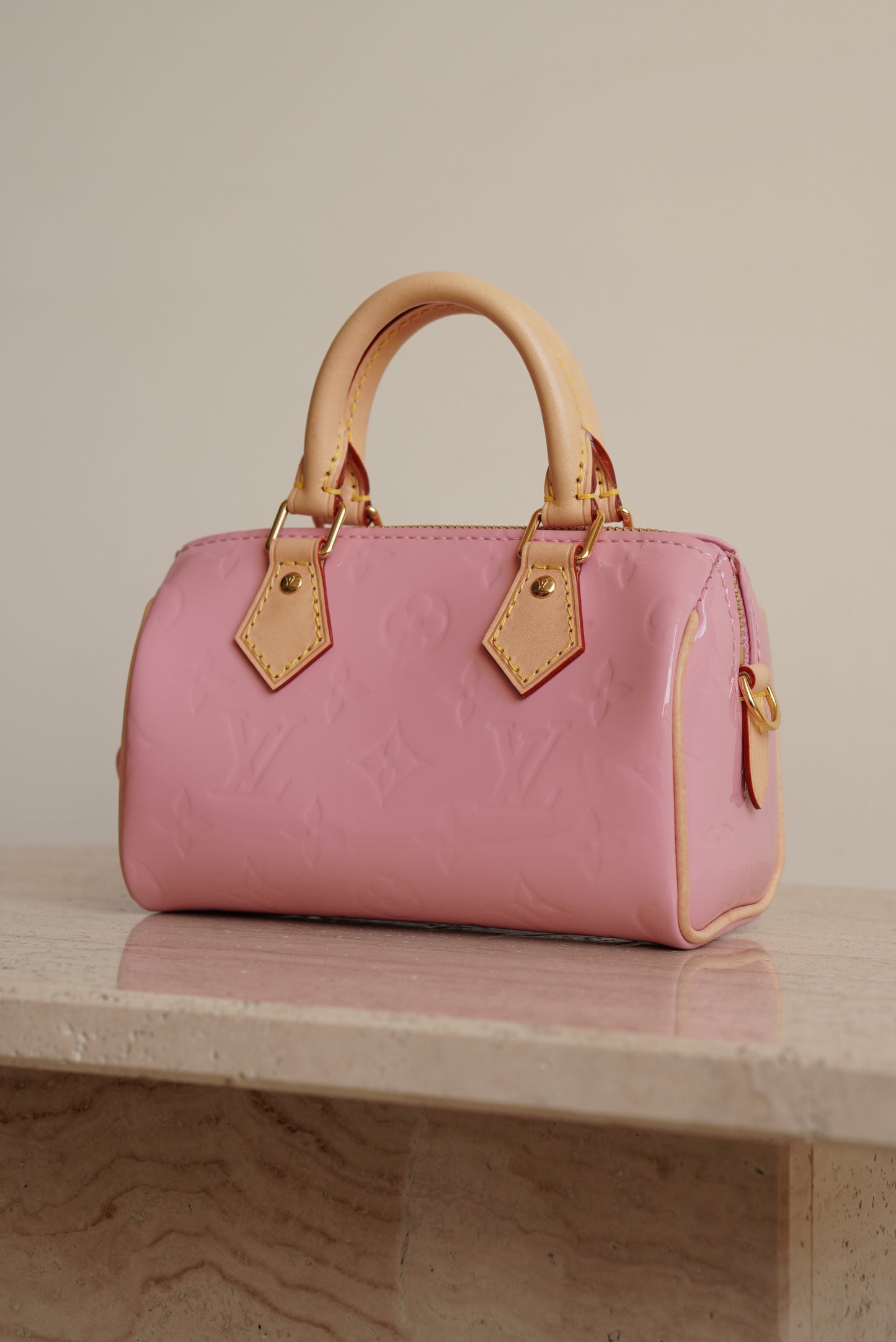 LOUIS VUITTON NANO SPEEDY VALENTINE