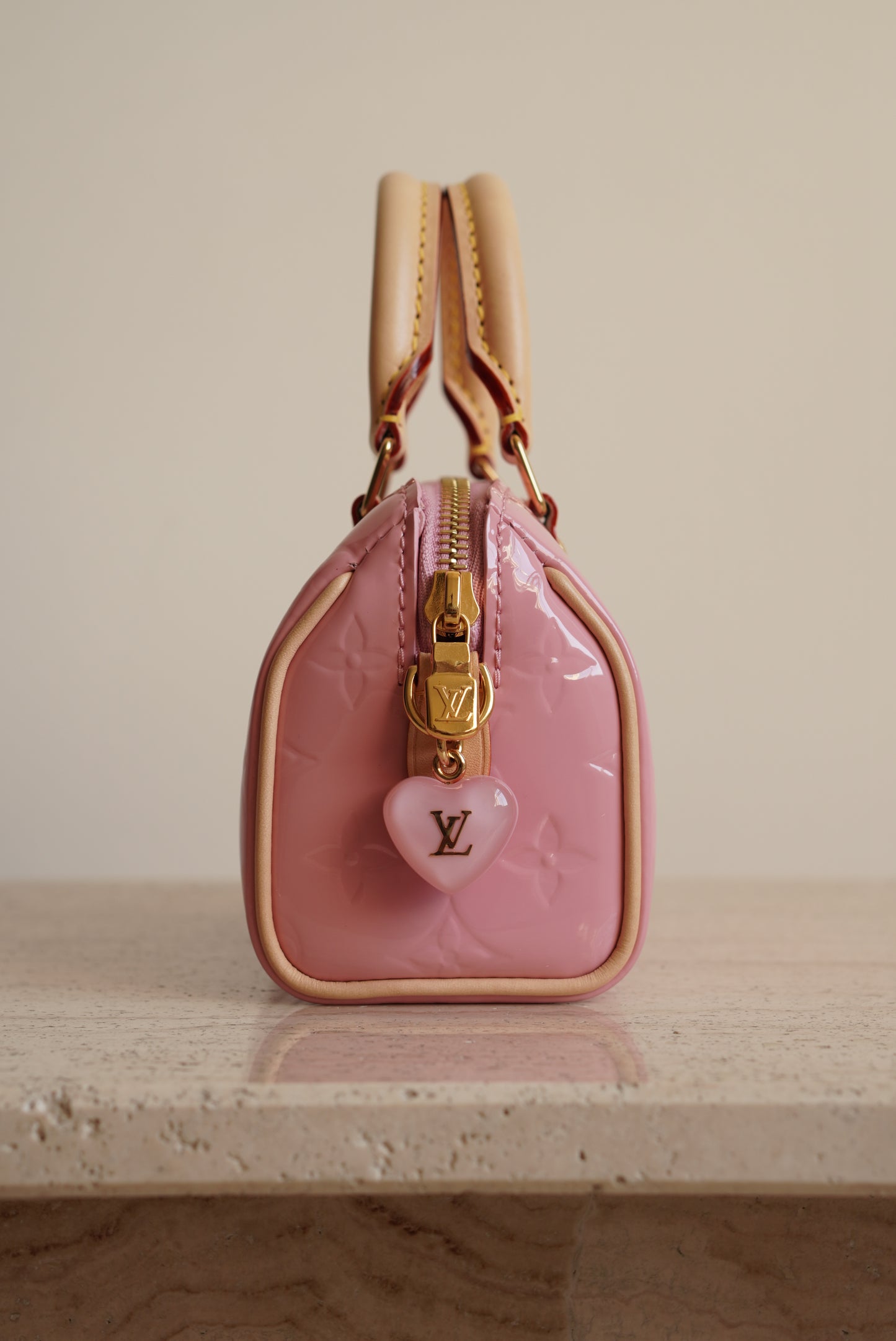 LOUIS VUITTON NANO SPEEDY VALENTINE