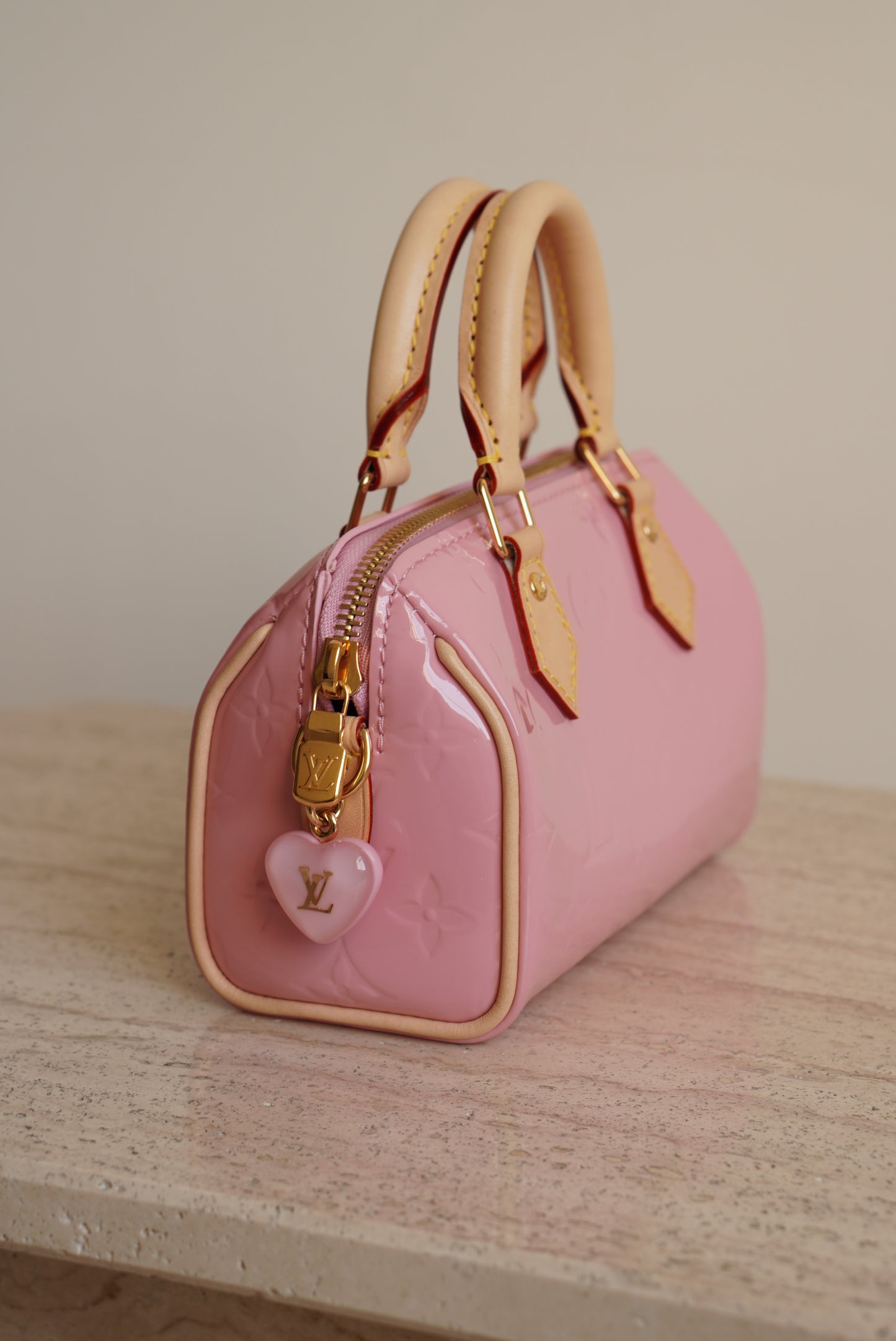 LOUIS VUITTON NANO SPEEDY VALENTINE