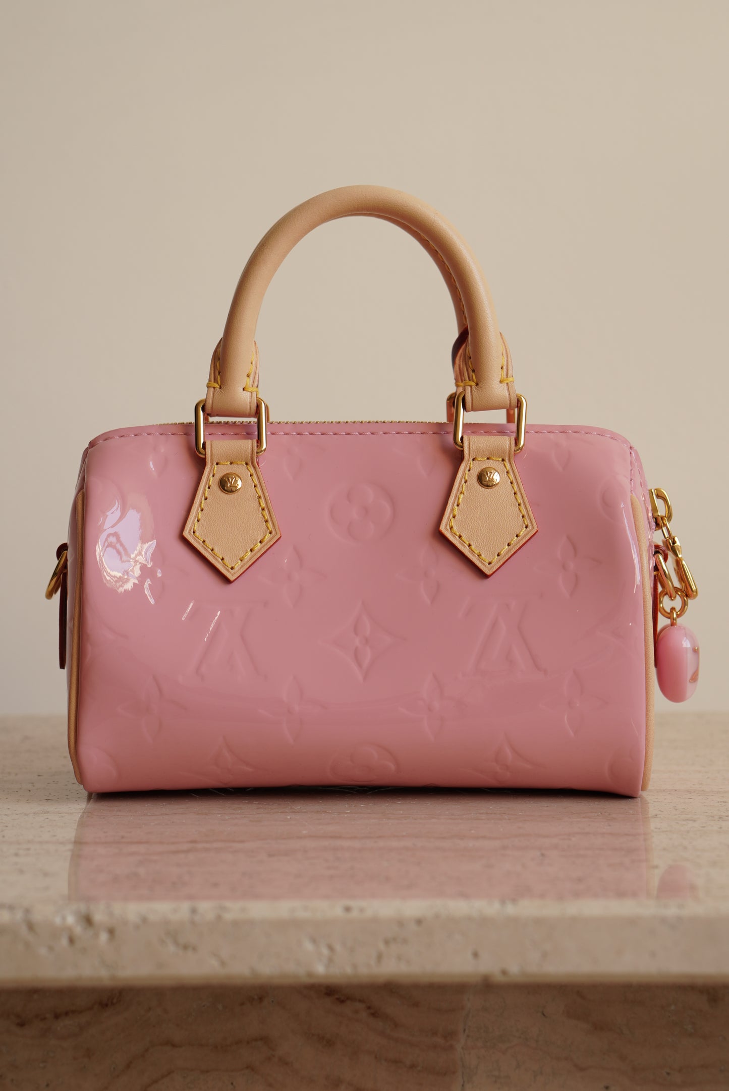 LOUIS VUITTON NANO SPEEDY VALENTINE