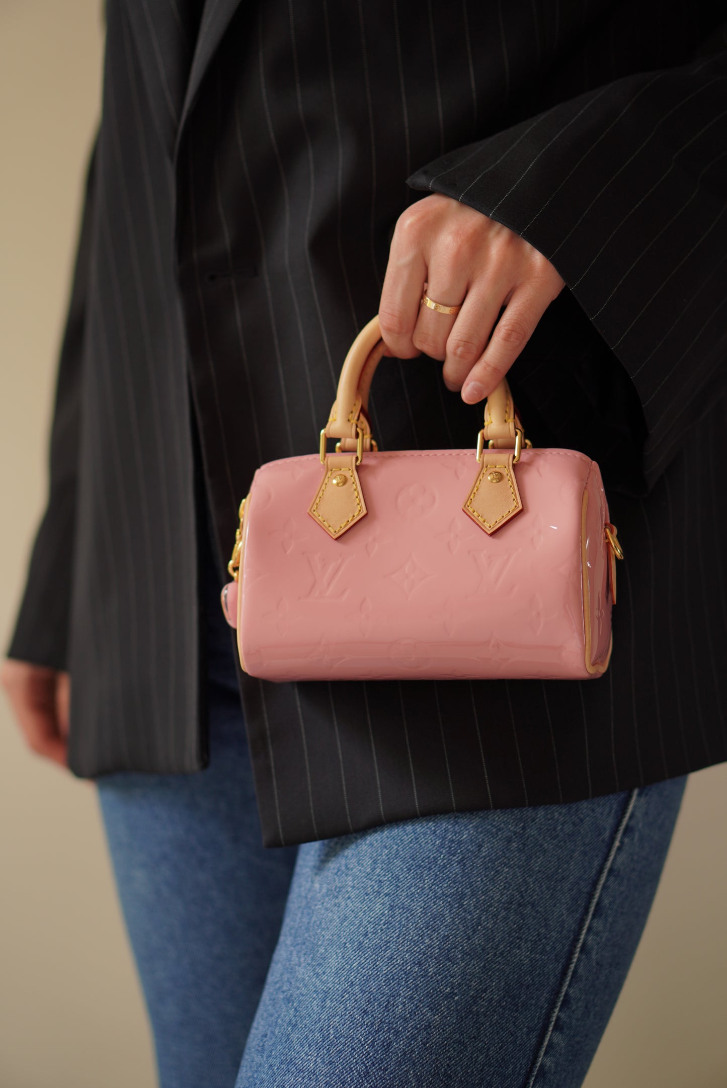 LOUIS VUITTON NANO SPEEDY VALENTINE