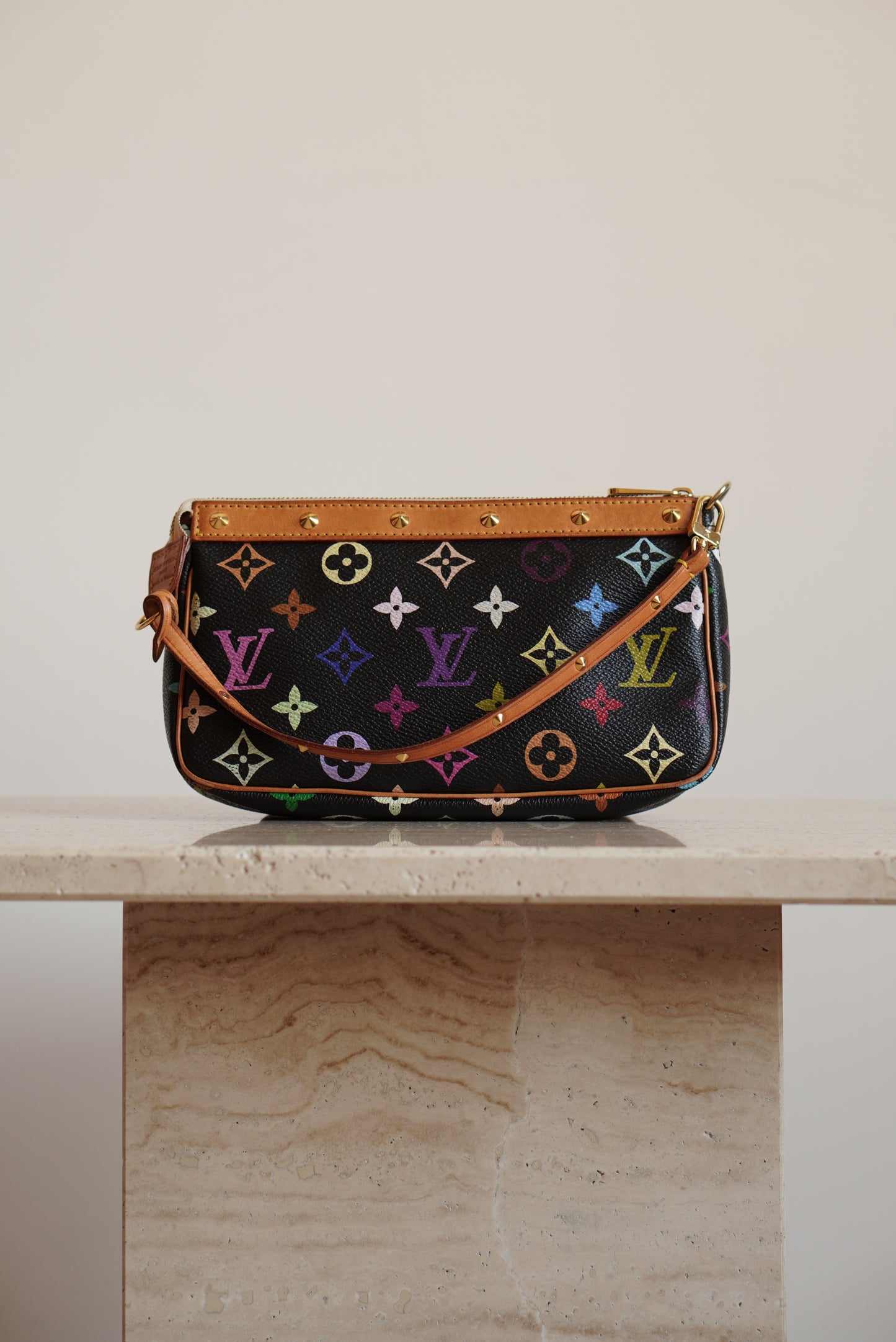 LOUIS VUITTON x TAKASHI MURAKAMI POCHETTE ACCESSOIRES