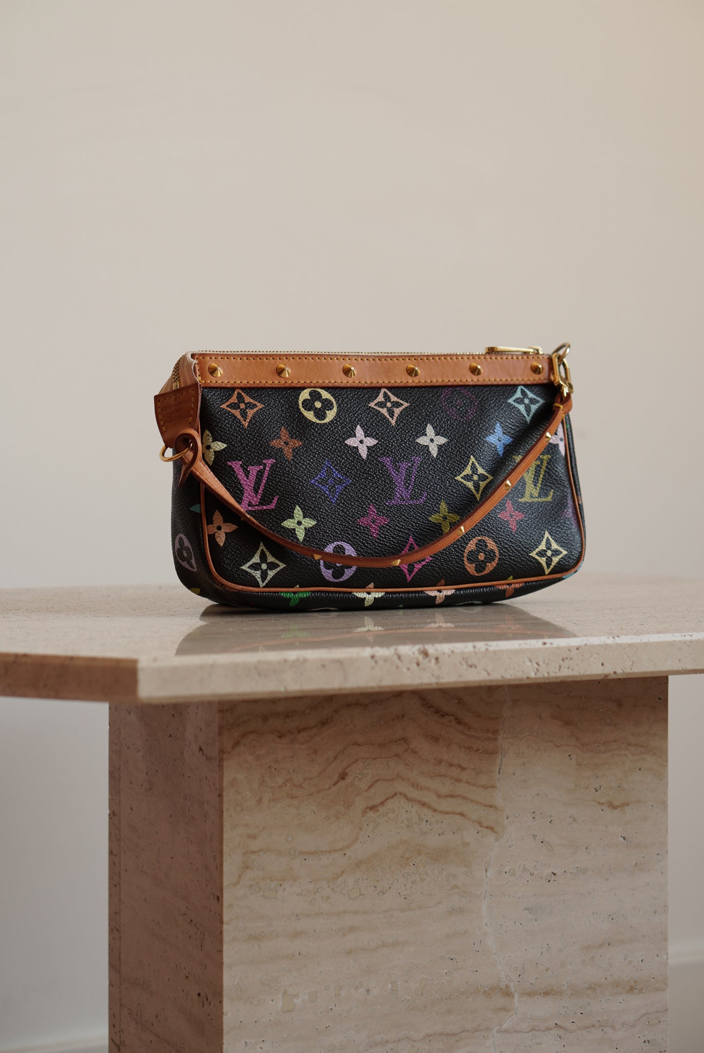 LOUIS VUITTON x TAKASHI MURAKAMI POCHETTE ACCESSOIRES