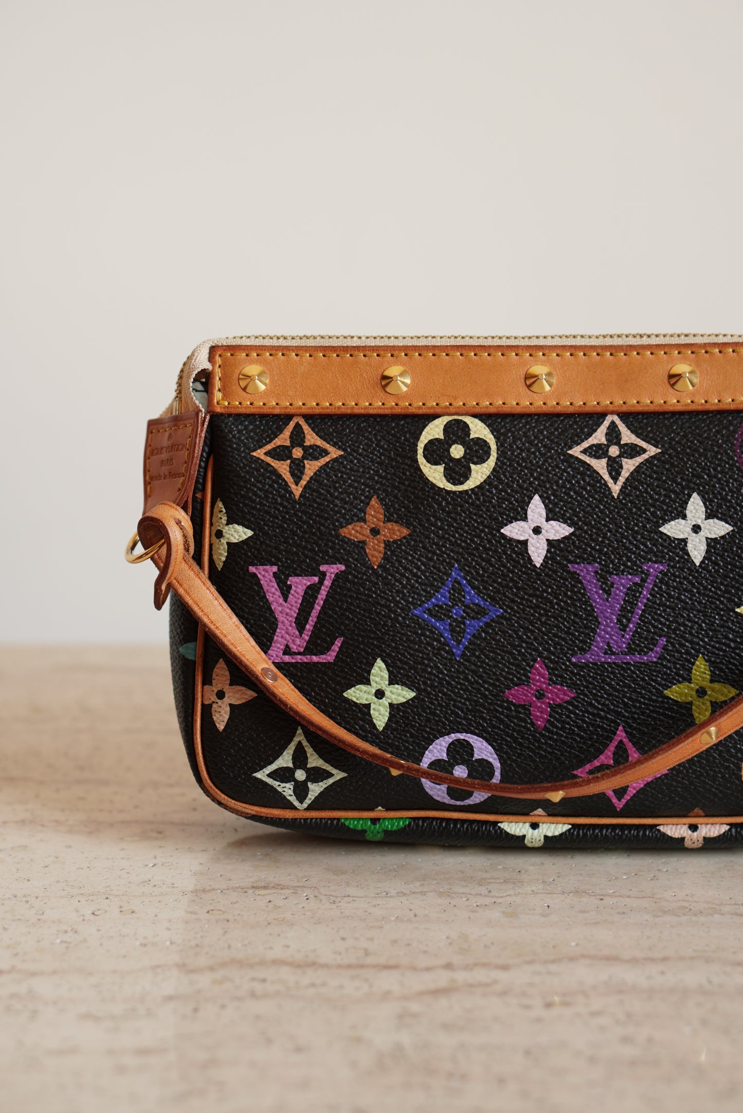LOUIS VUITTON x TAKASHI MURAKAMI POCHETTE ACCESSOIRES