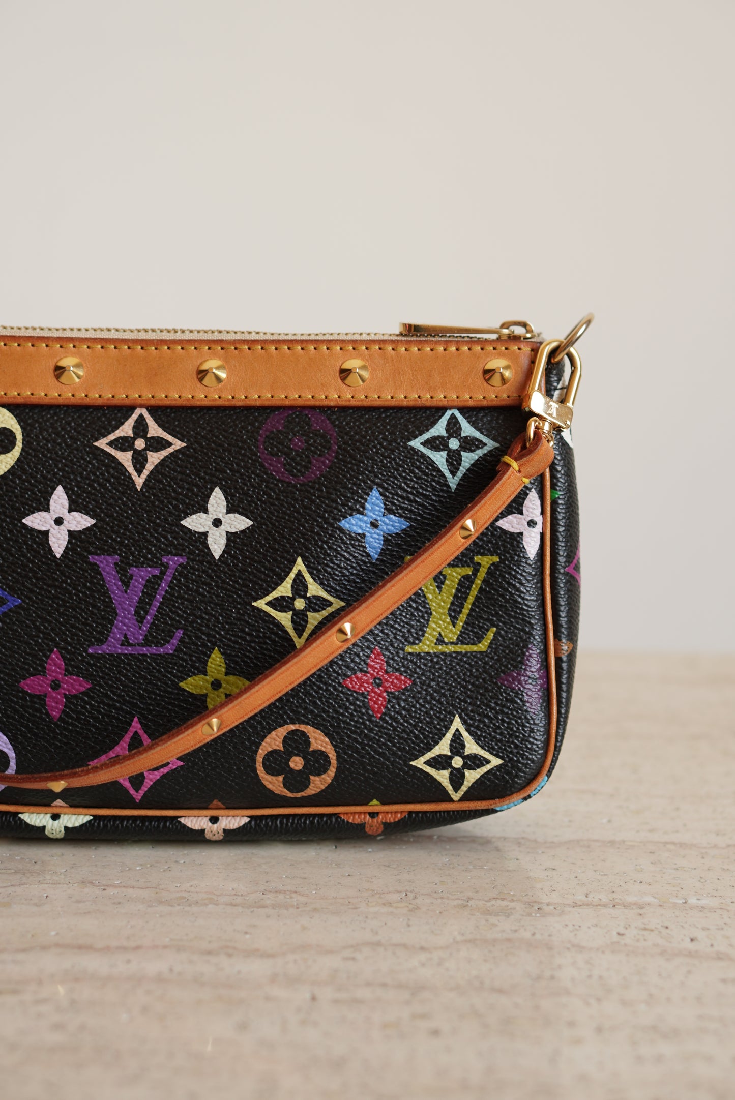 LOUIS VUITTON x TAKASHI MURAKAMI POCHETTE ACCESSOIRES