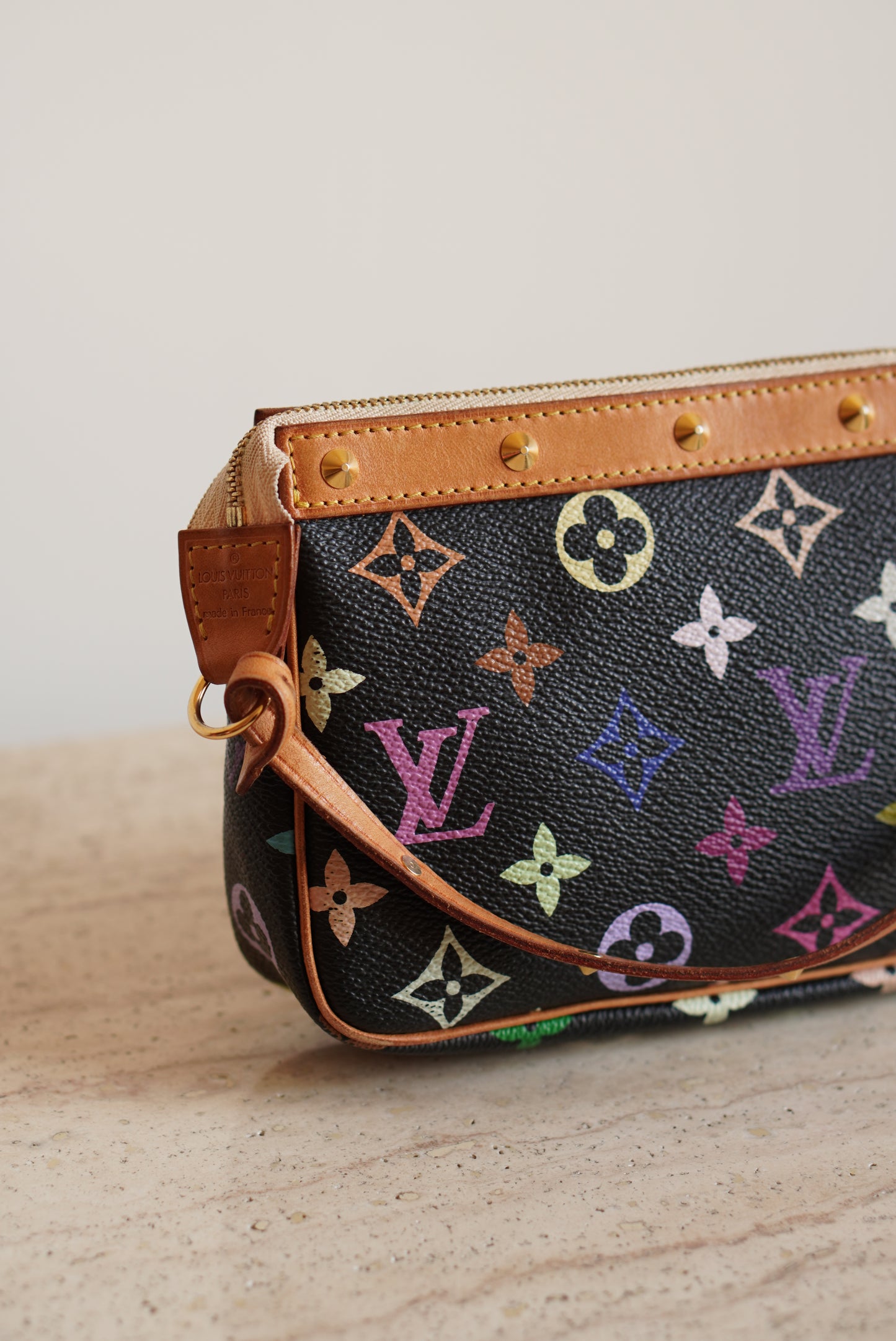 LOUIS VUITTON x TAKASHI MURAKAMI POCHETTE ACCESSOIRES