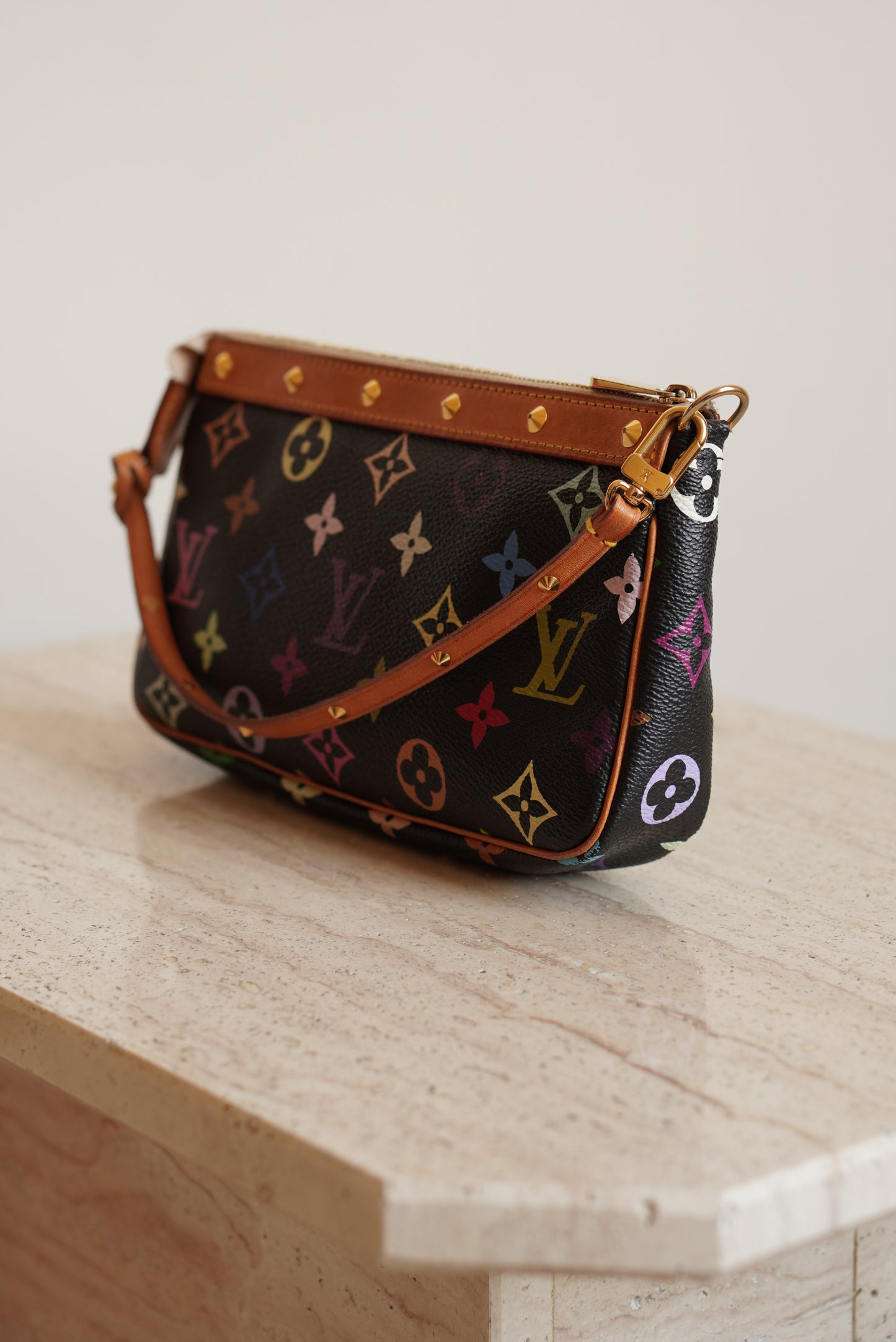LOUIS VUITTON x TAKASHI MURAKAMI POCHETTE ACCESSOIRES