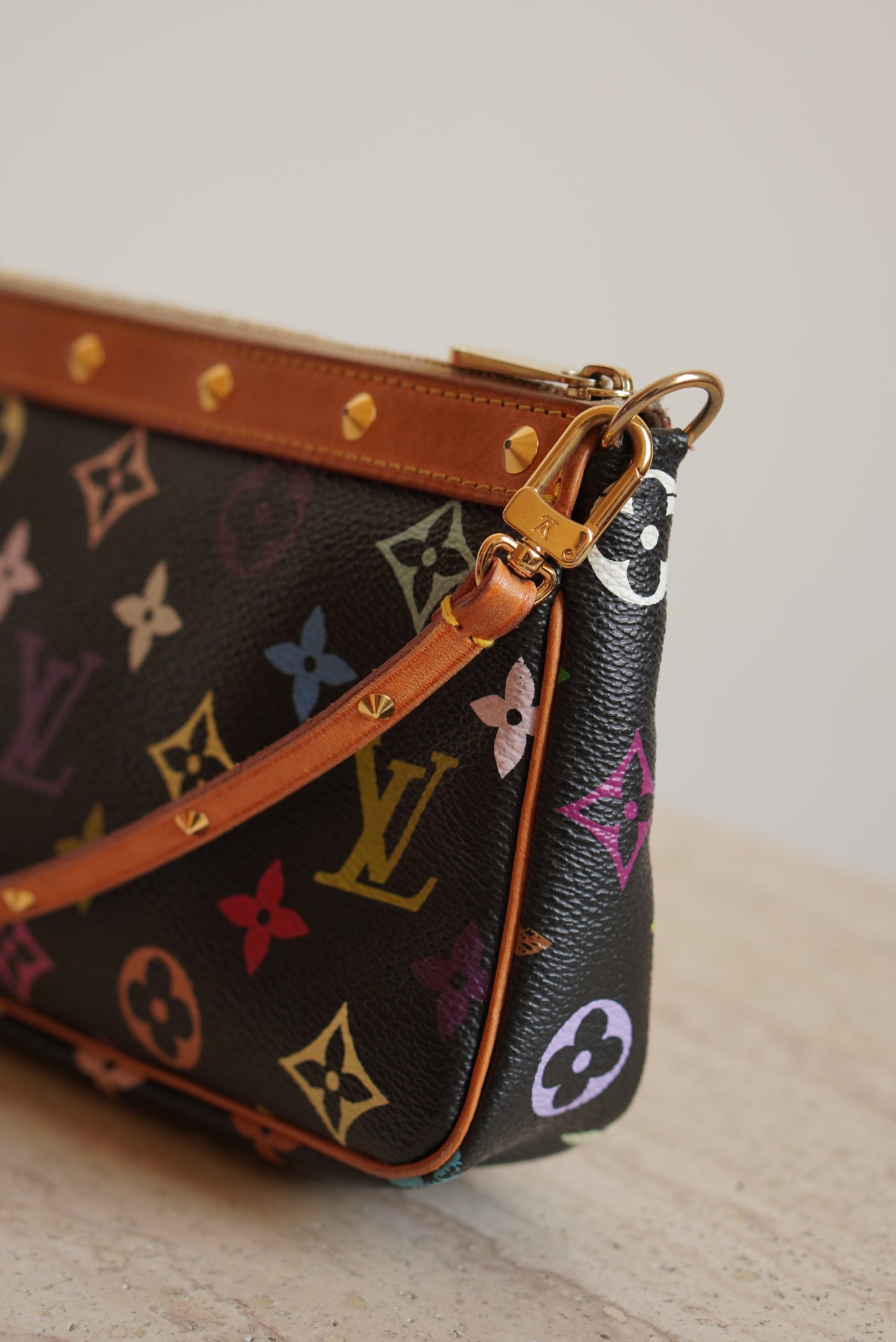 LOUIS VUITTON x TAKASHI MURAKAMI POCHETTE ACCESSOIRES