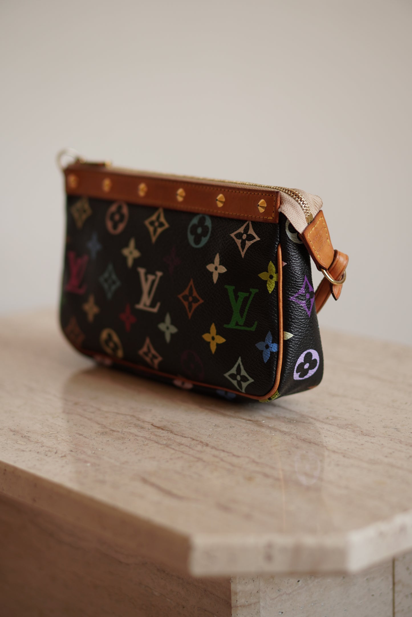 LOUIS VUITTON x TAKASHI MURAKAMI POCHETTE ACCESSOIRES