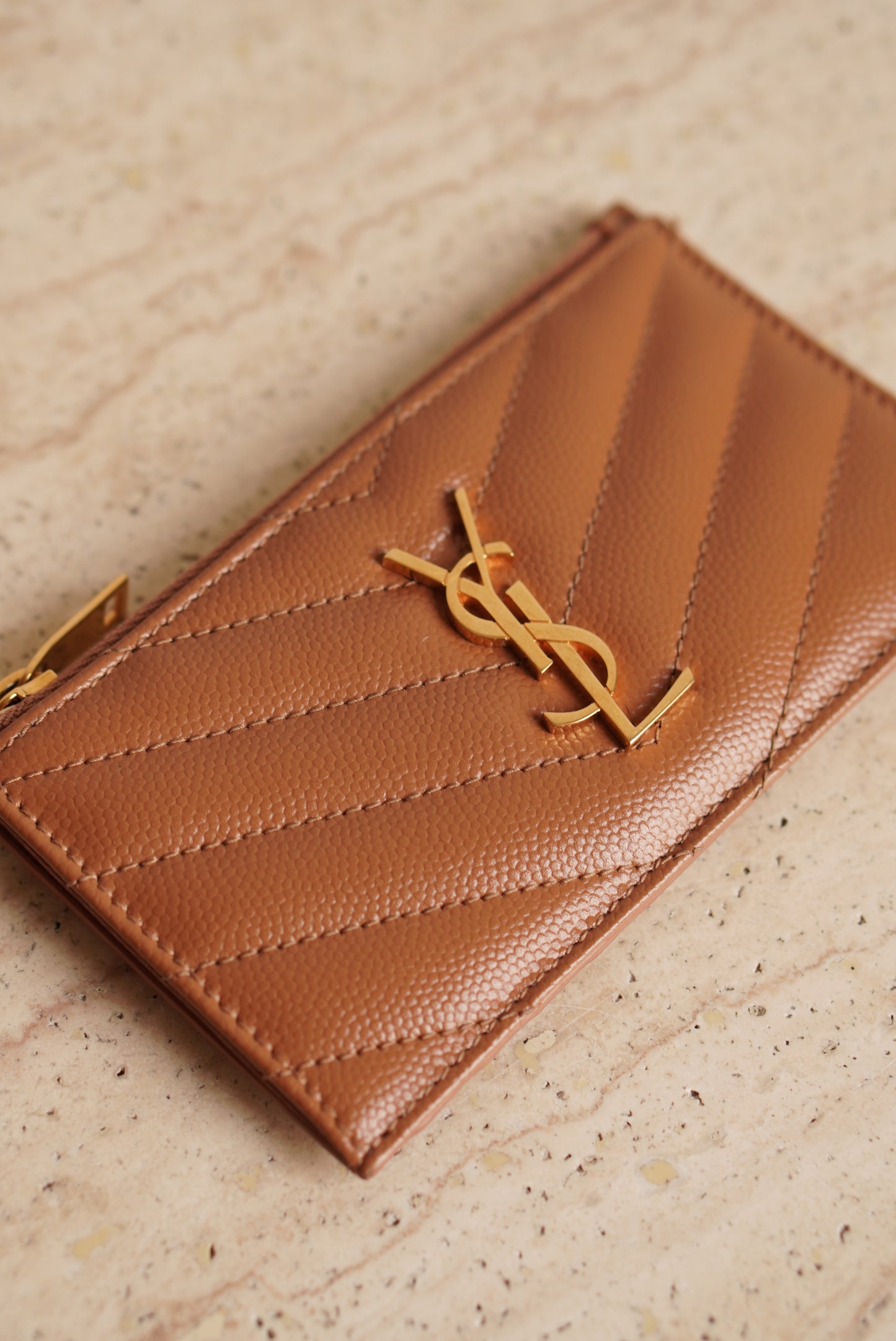 SAINT LAURENT CASSANDRE CARD CASE