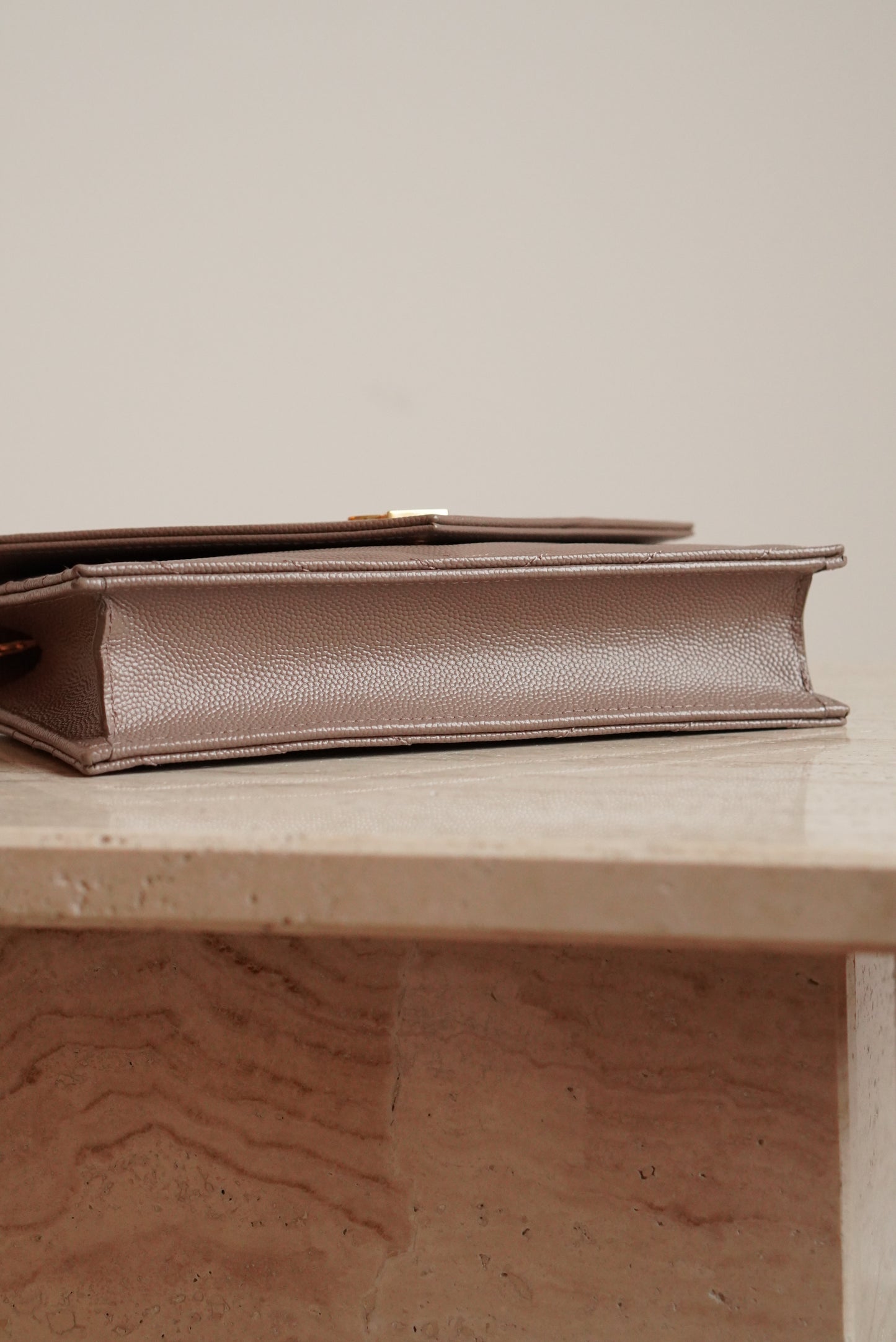 SAINT LAURENT CASSANDRE ENVELOPE CHAIN WALLET