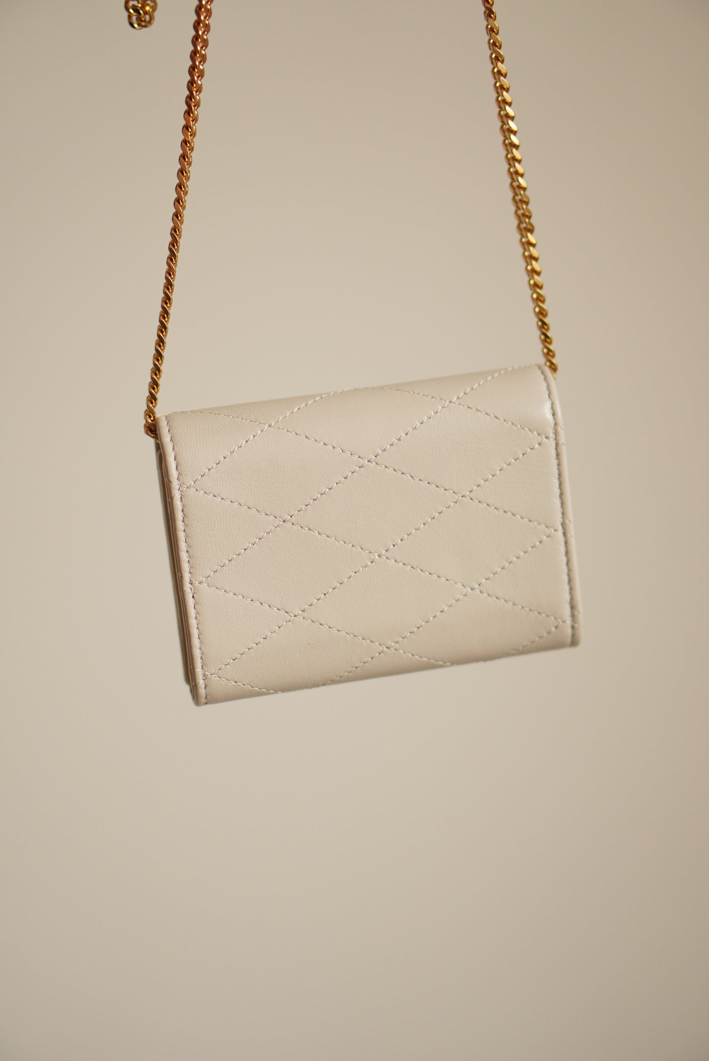 SAINT LAURENT MICRO WALLET ON CHAIN