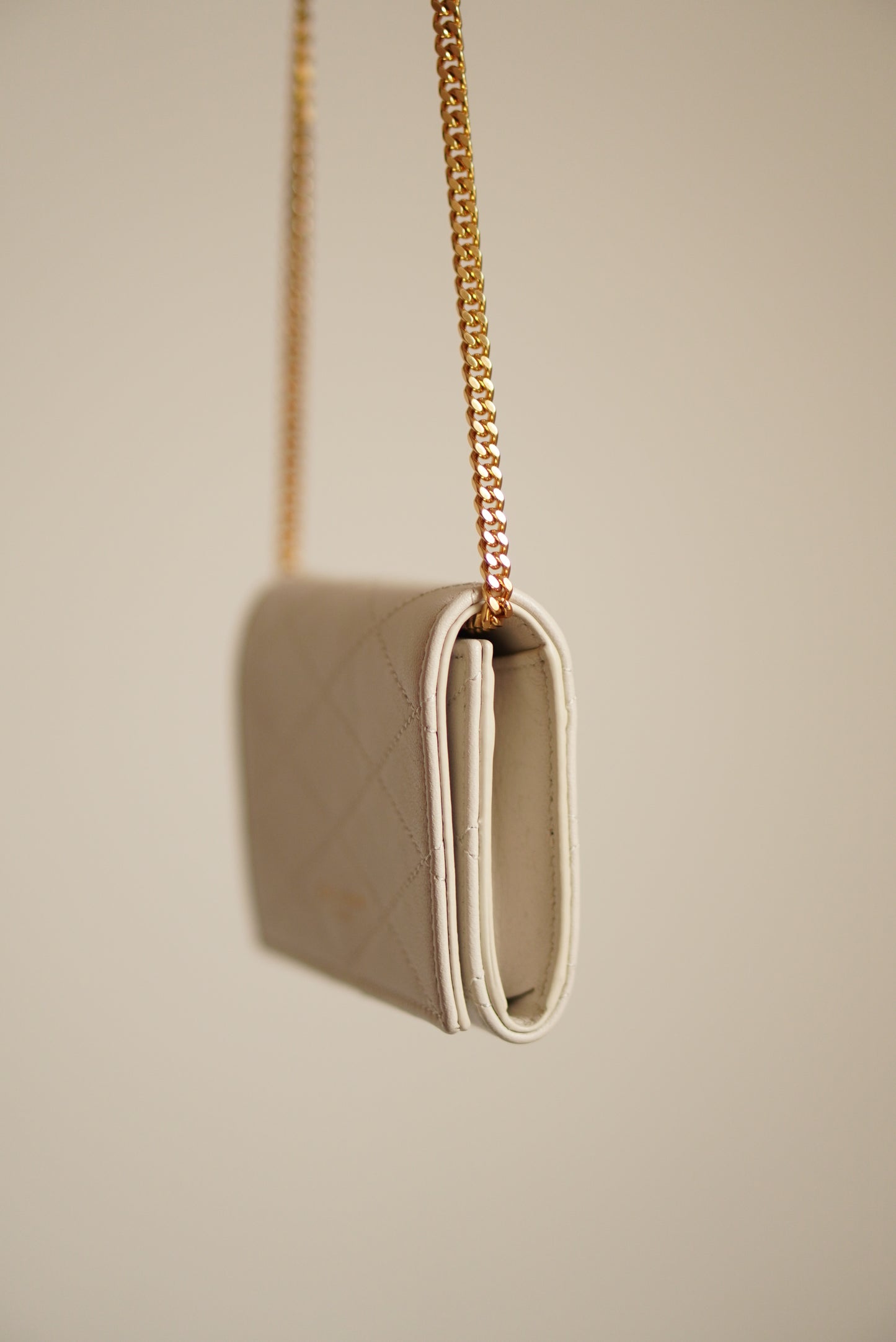SAINT LAURENT MICRO WALLET ON CHAIN