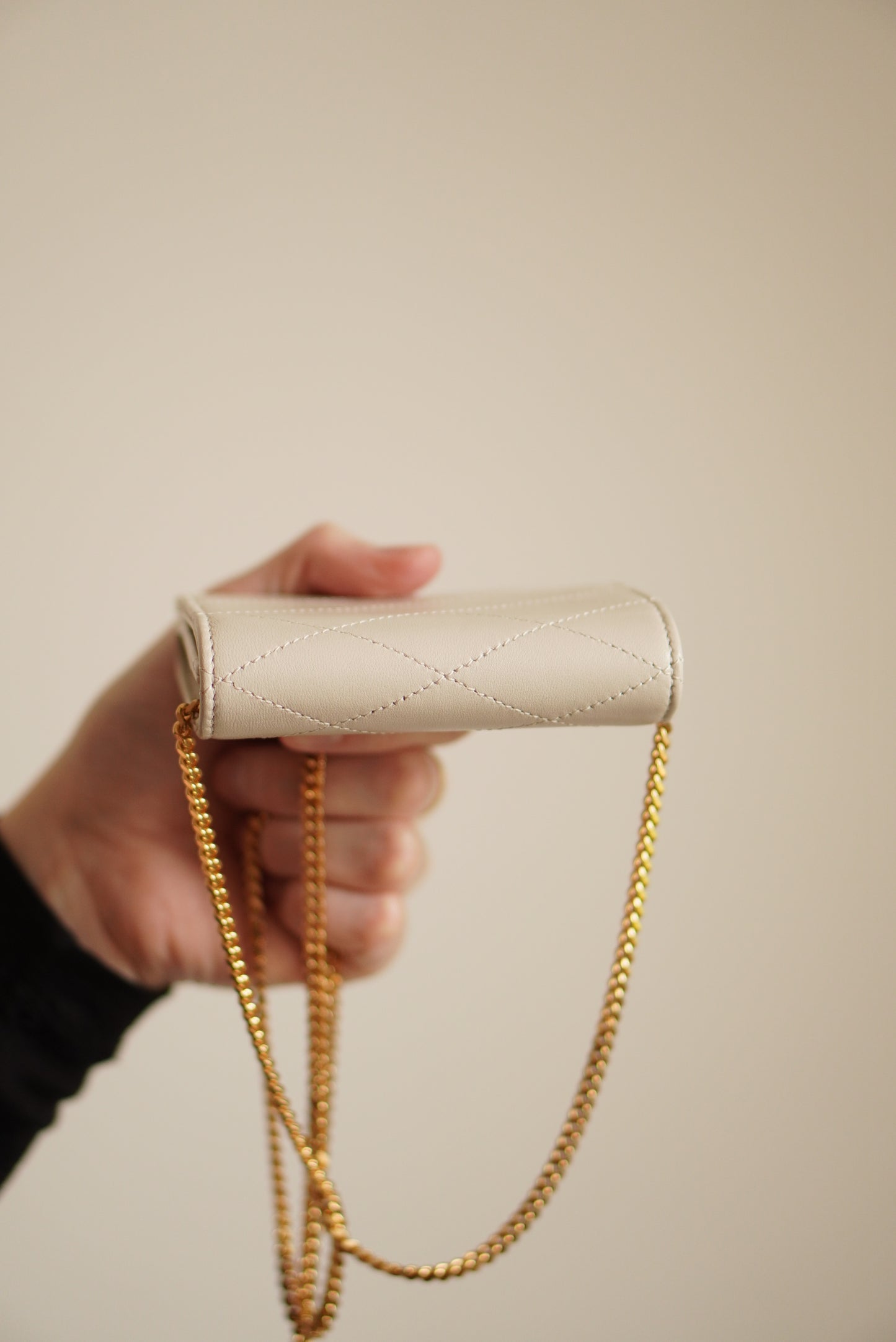 SAINT LAURENT MICRO WALLET ON CHAIN