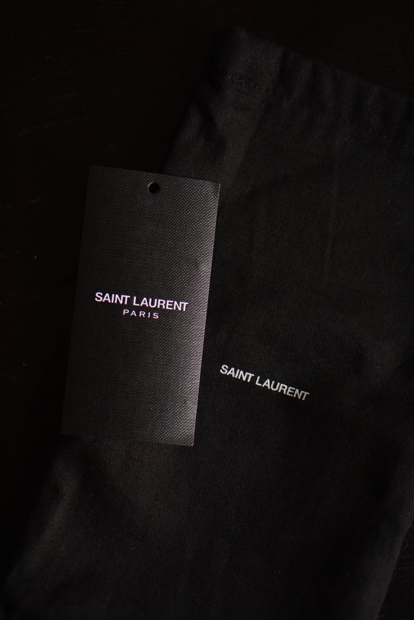 SAINT LAURENT MICRO WALLET ON CHAIN