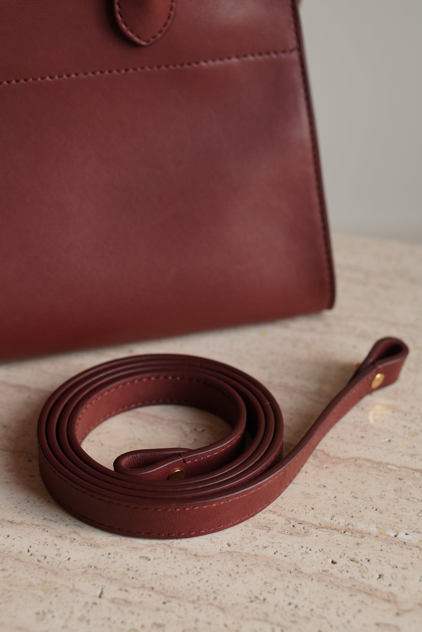 THE ROW SOFT MARGAUX 10 | BURGUNDY