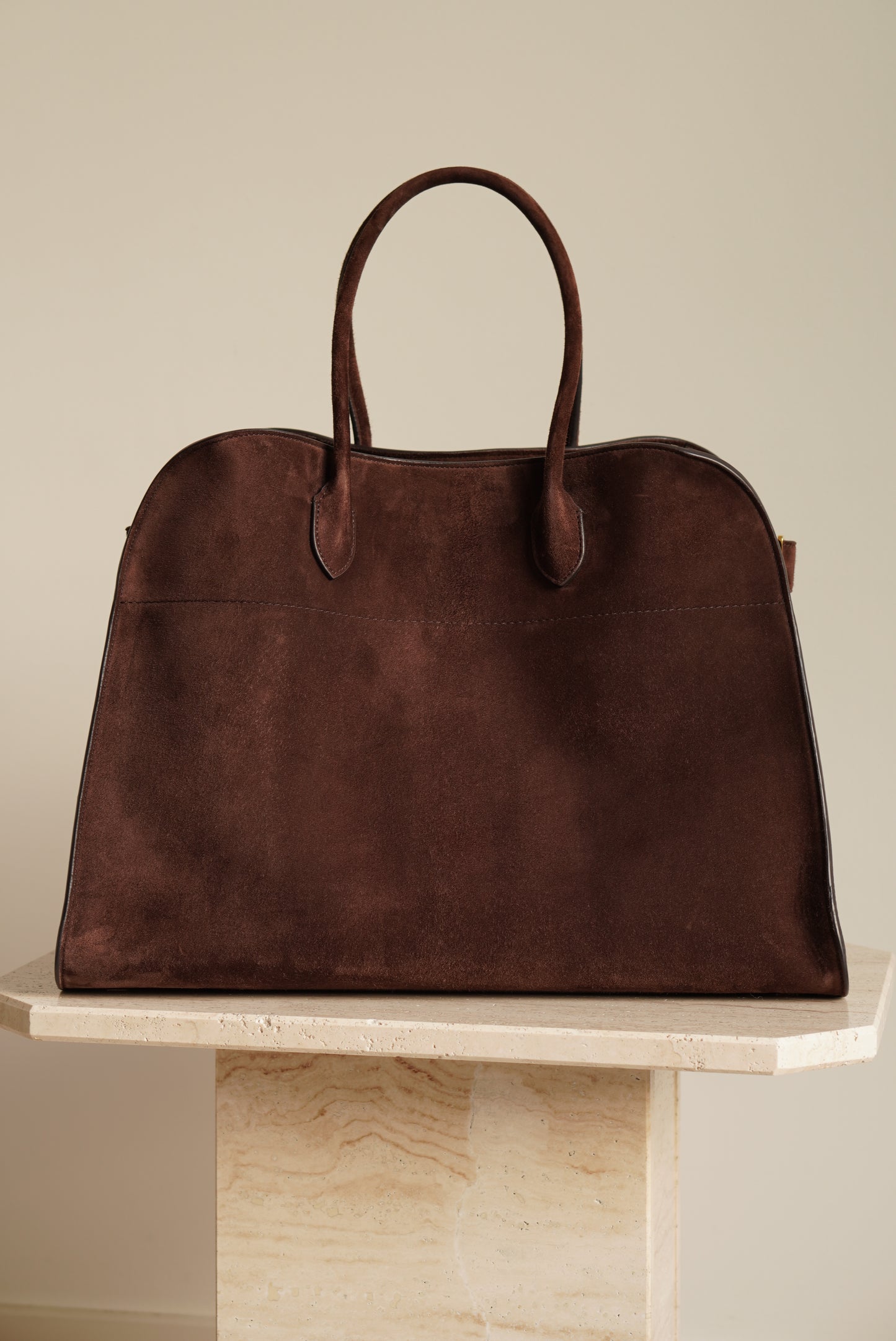 THE ROW SOFT MARGAUX 17 | BROWN