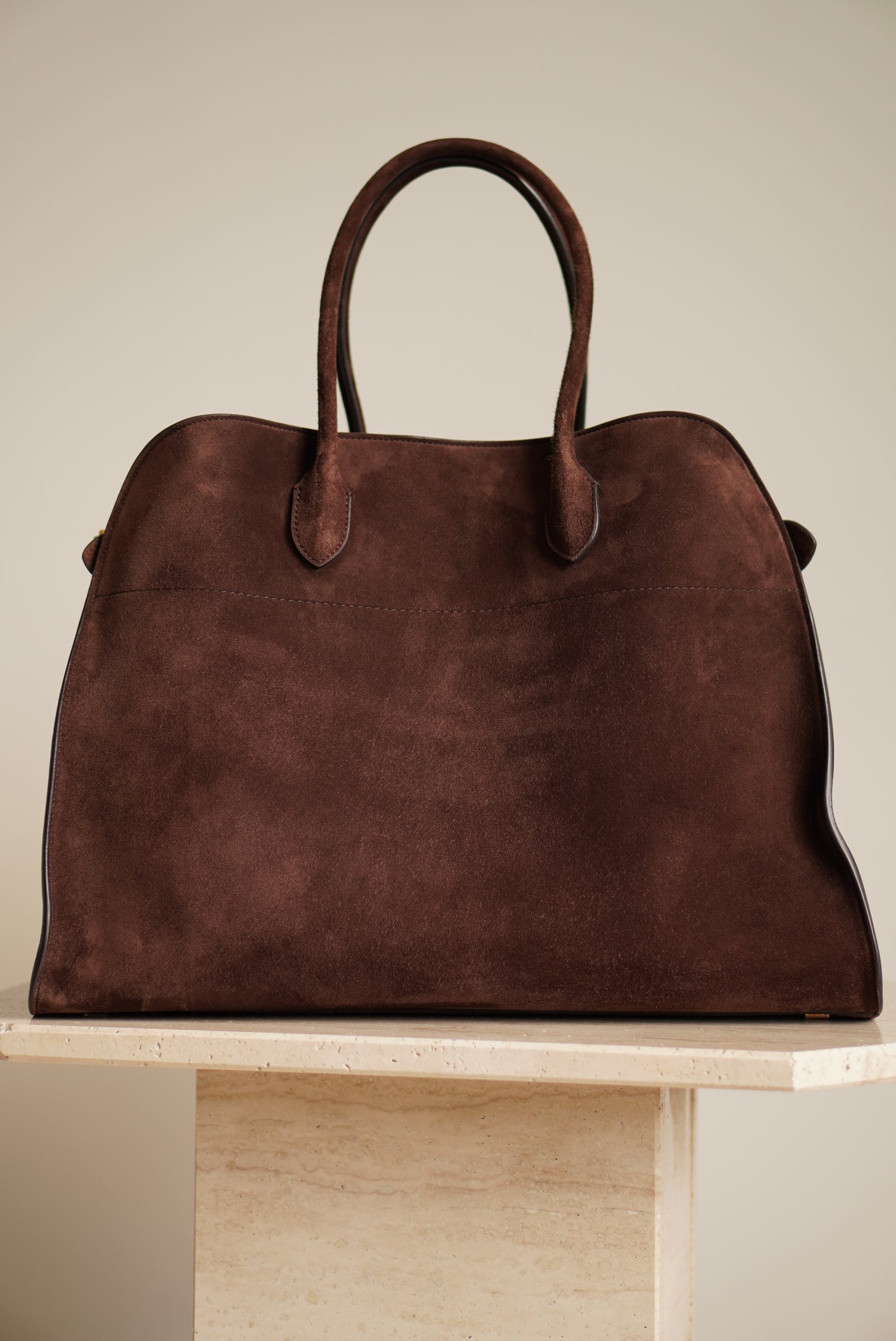 THE ROW SOFT MARGAUX 17 | BROWN