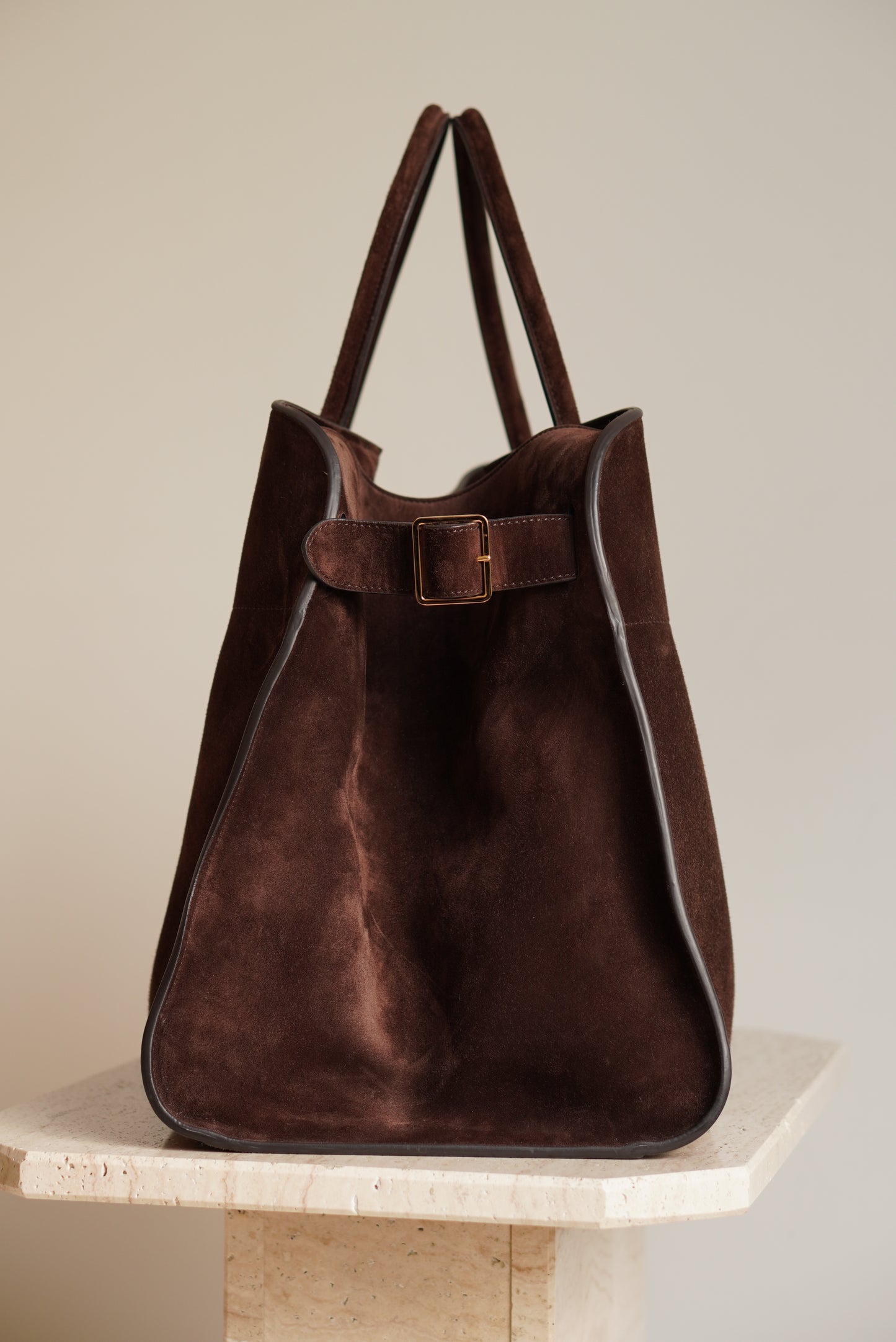THE ROW SOFT MARGAUX 17 | BROWN