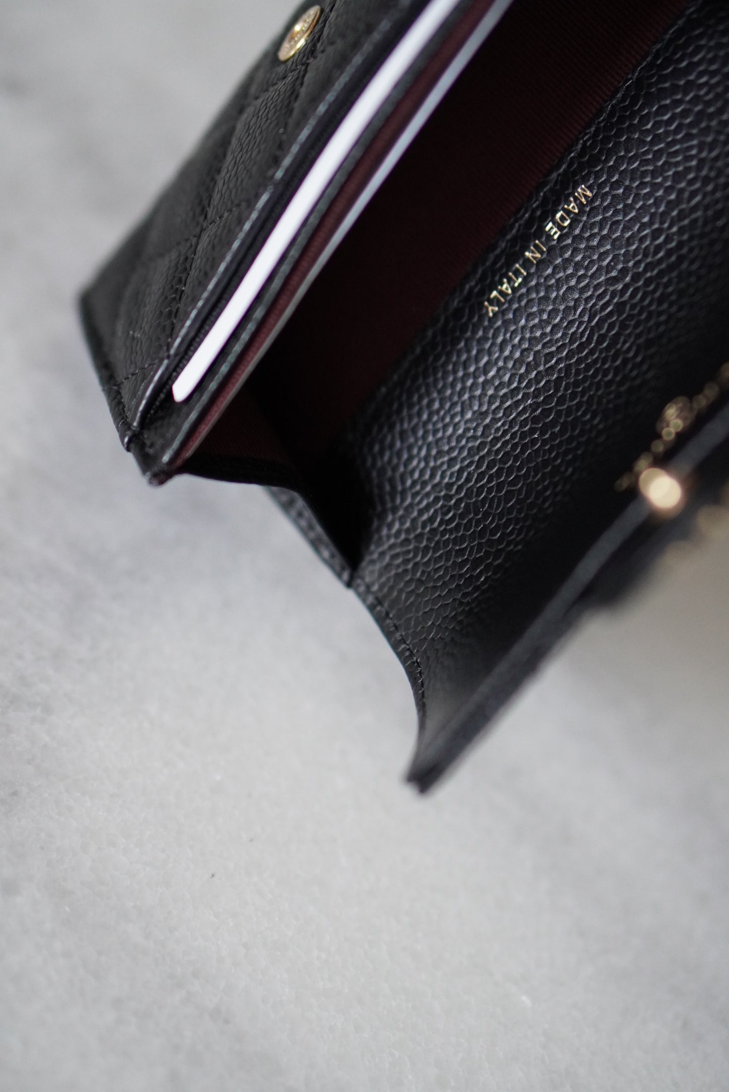 CHANEL FLAP CARD HOLDER