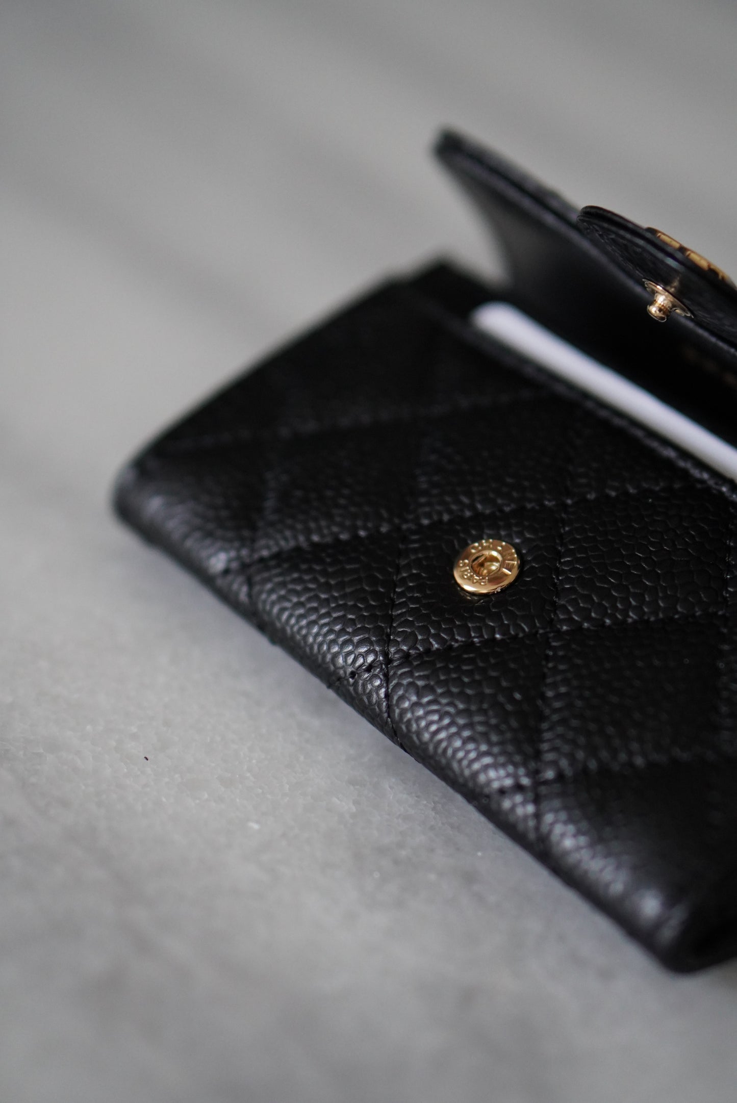 CHANEL FLAP CARD HOLDER