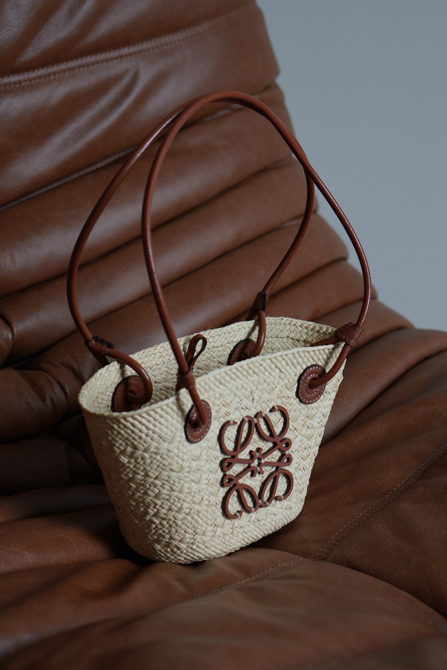 LOEWE MINI ANAGRAM BASKET